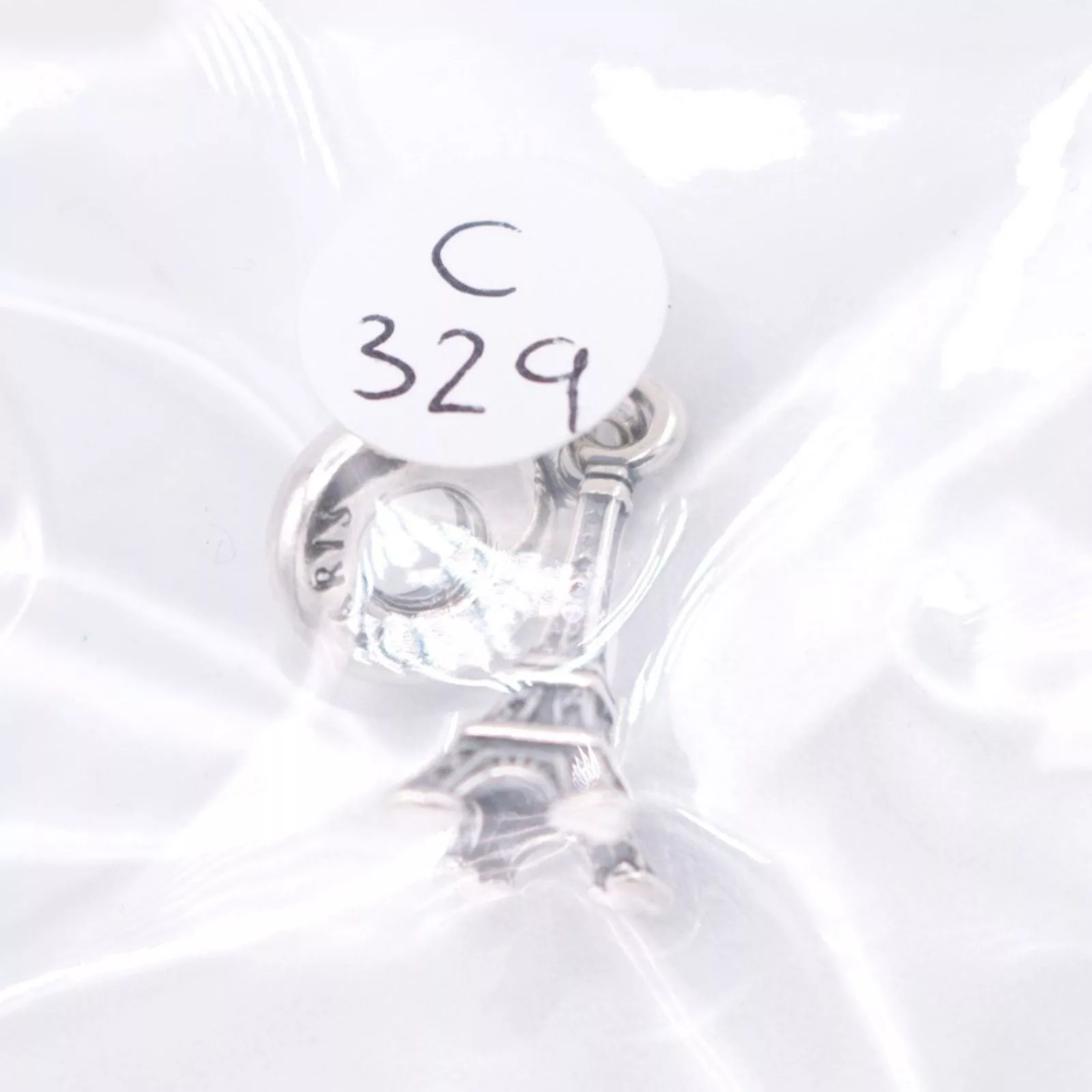 pandora Charms Authentic PANDORA Eiffel Tower Paris Dangle - 791082 Silver