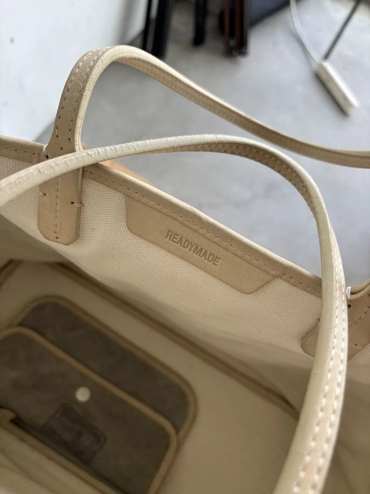 READYMADE Tote Bags Readymade Tote Gray