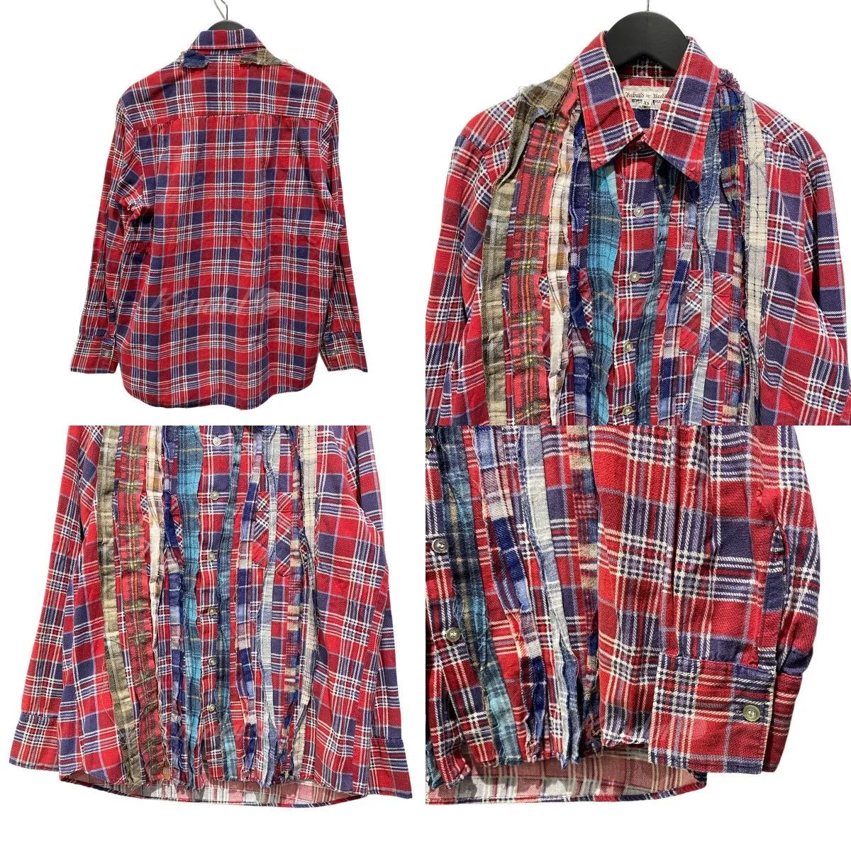 Needles Shirts Button Ups Needles Shirt Remake check long sleeve Multicolor