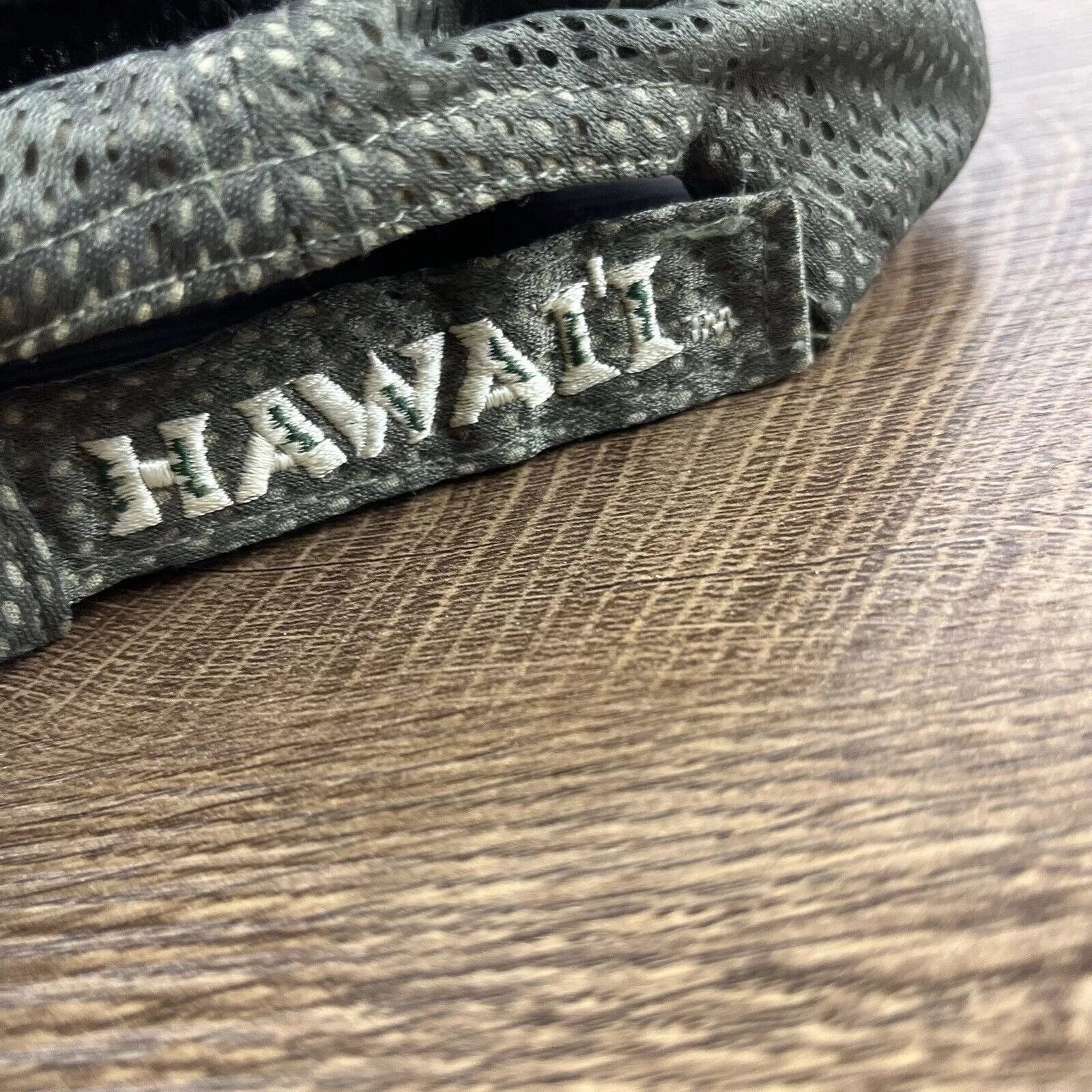 Other Hats Other Hawaii Warriors Hat Green Hawaii Hat Warriors Adjustable Gre