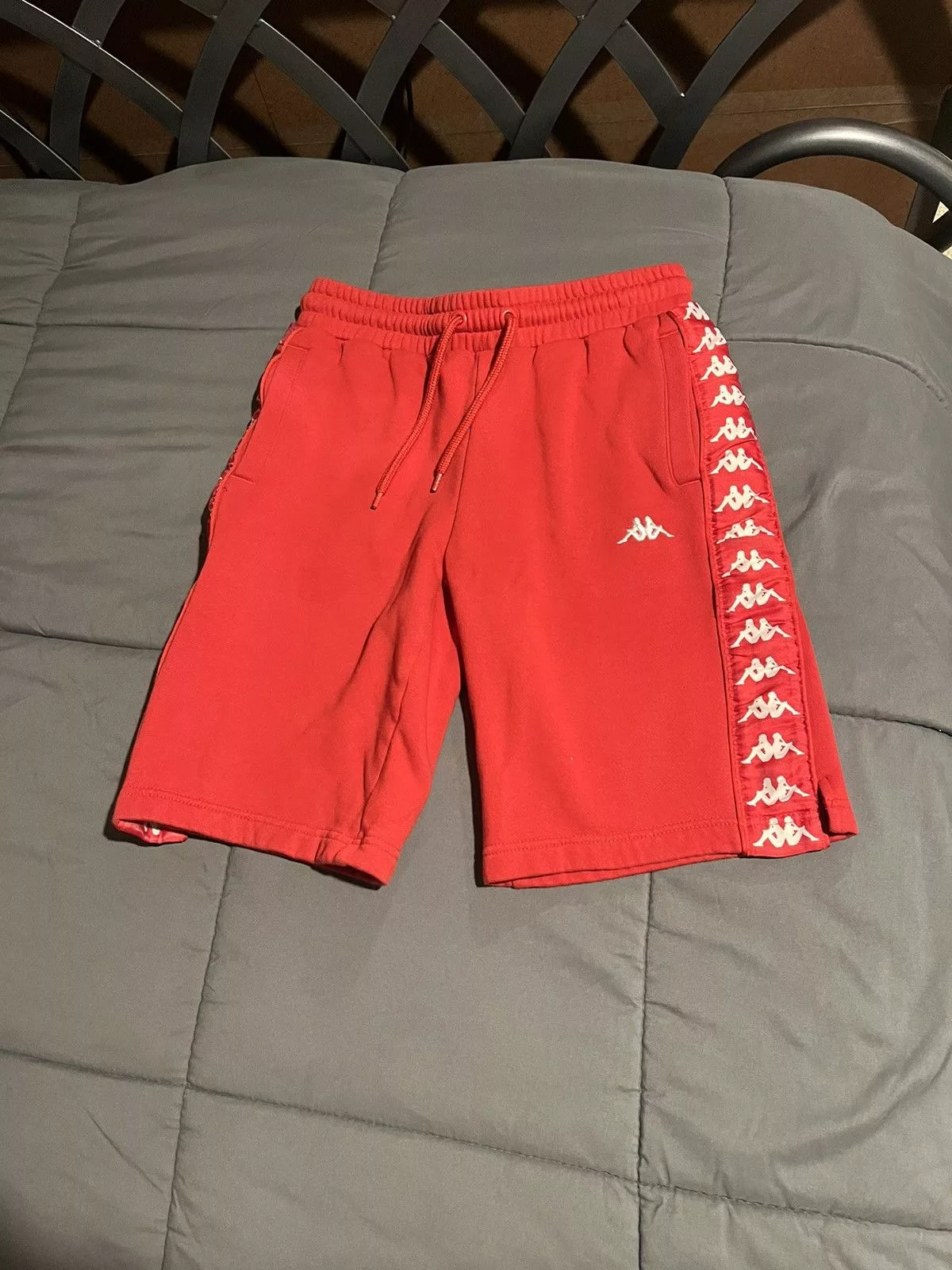 Kappa Shorts Kappa Logo Sweat Shorts Red