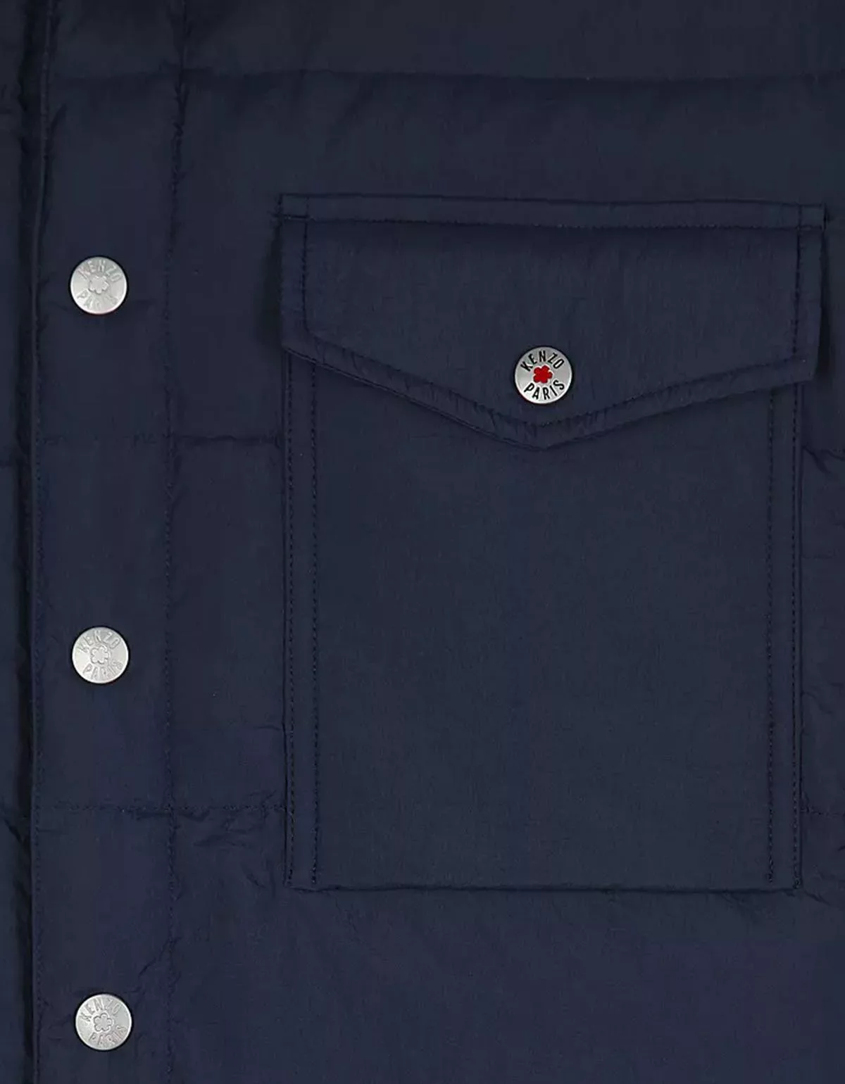 Kenzo Light Jackets Kenzo Midnight Blue Puffer Jacket