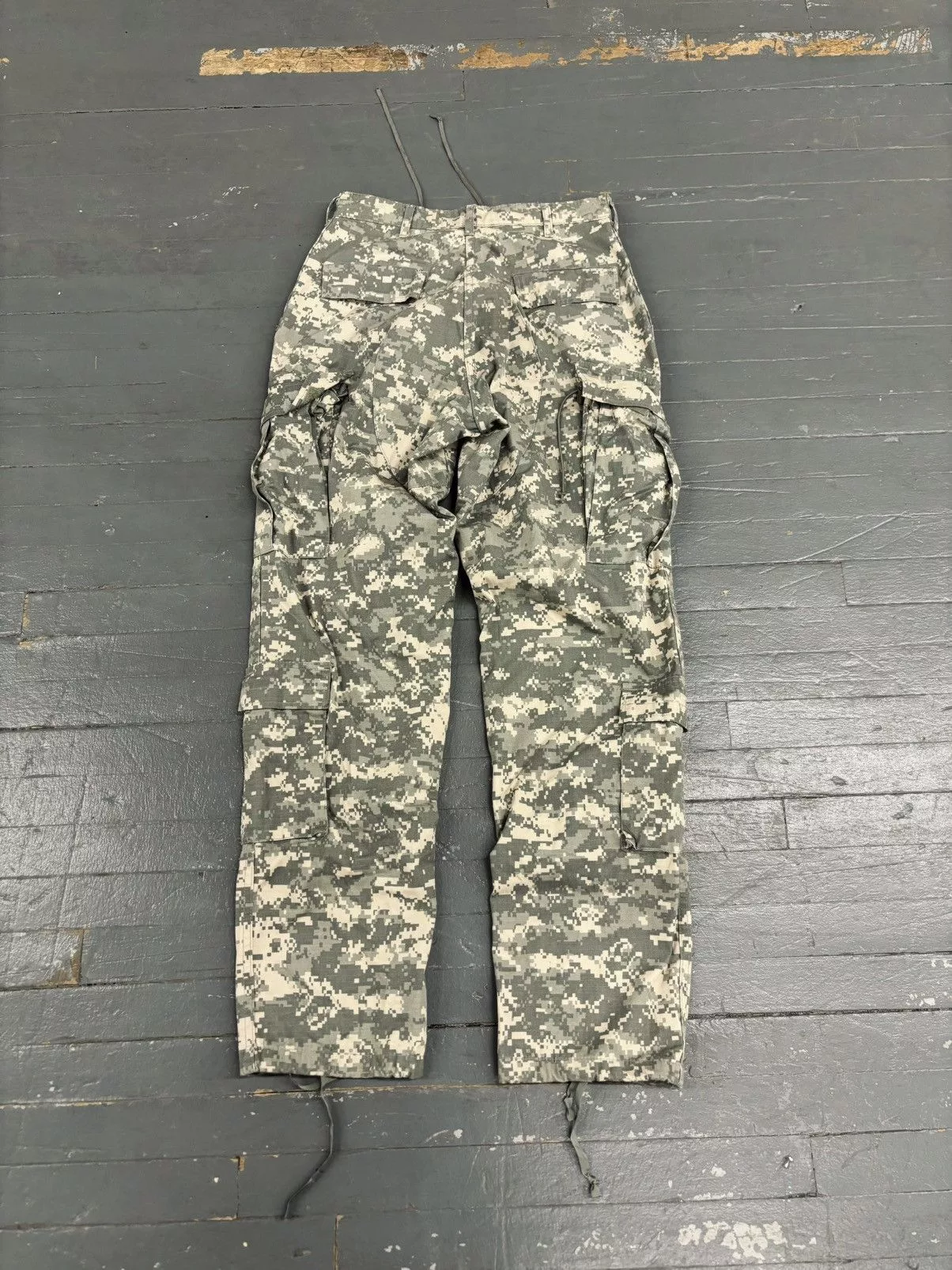 Vintage Sweatpants Joggers Vintage US military cargo baggy pants Multi