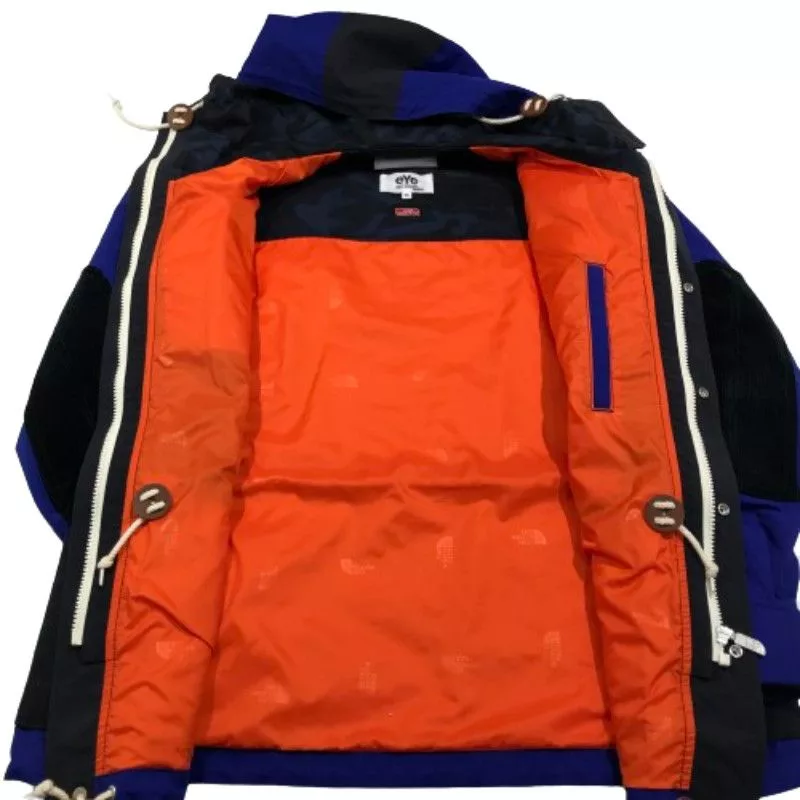 Junya Watanabe Light Jackets Junya Watanabe Jacket Contrasting Mountain Parka Blue