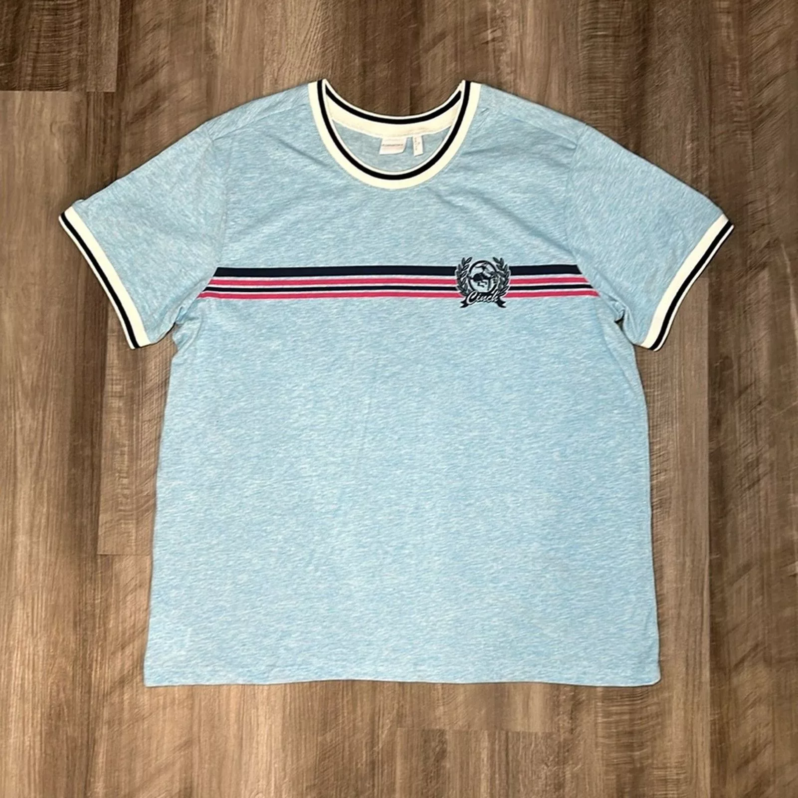 CINCH Short Sleeve T Shirts Cinch Ringer Tee - XL Blue