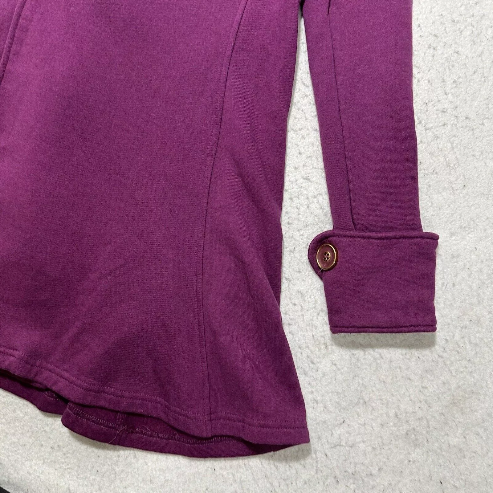 Other Jackets Other Serena Williams Small Sweatshirt Jacket Coatigan Purple