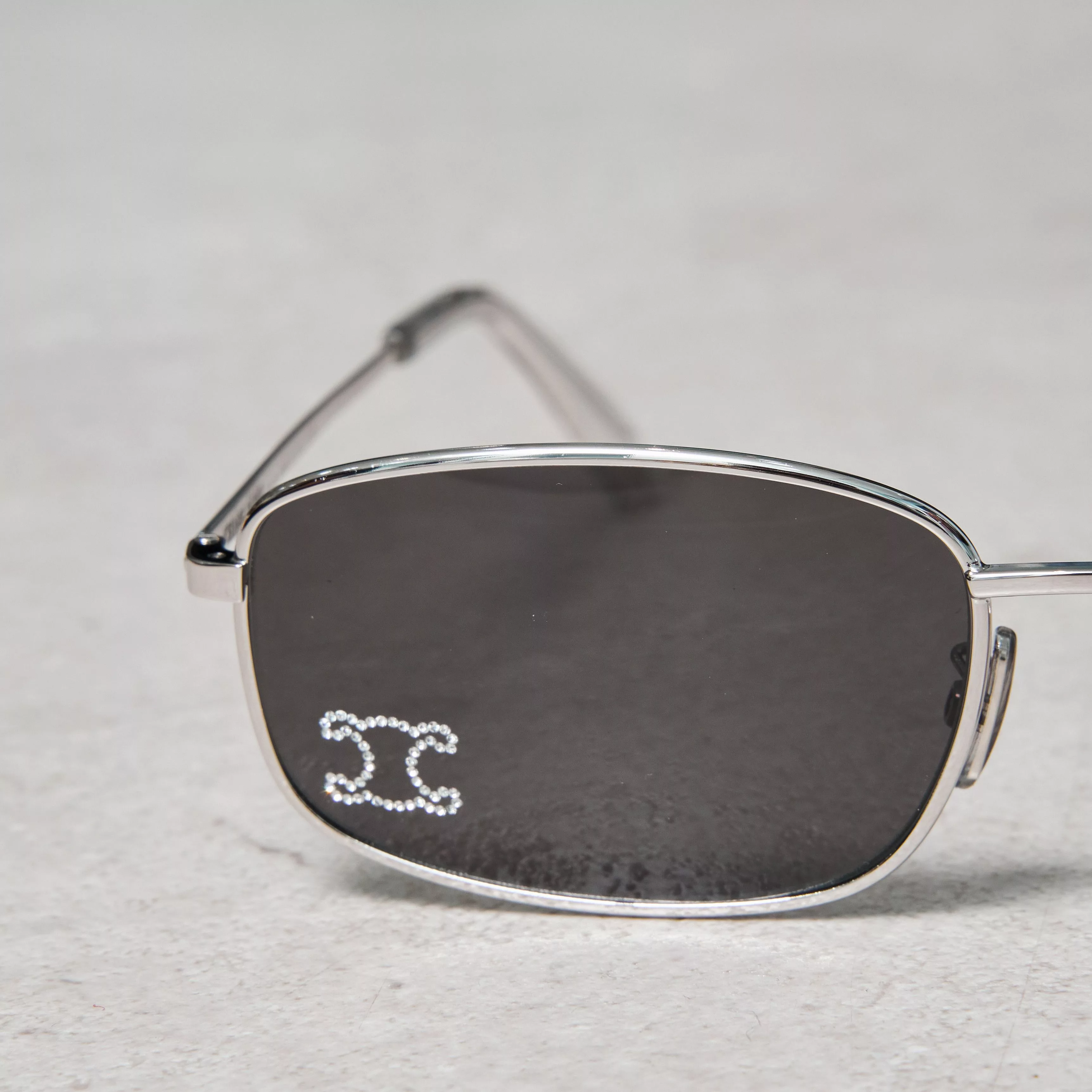 Celine Sunglasses CELINE CL40285U 16A Sunglasses SILVER