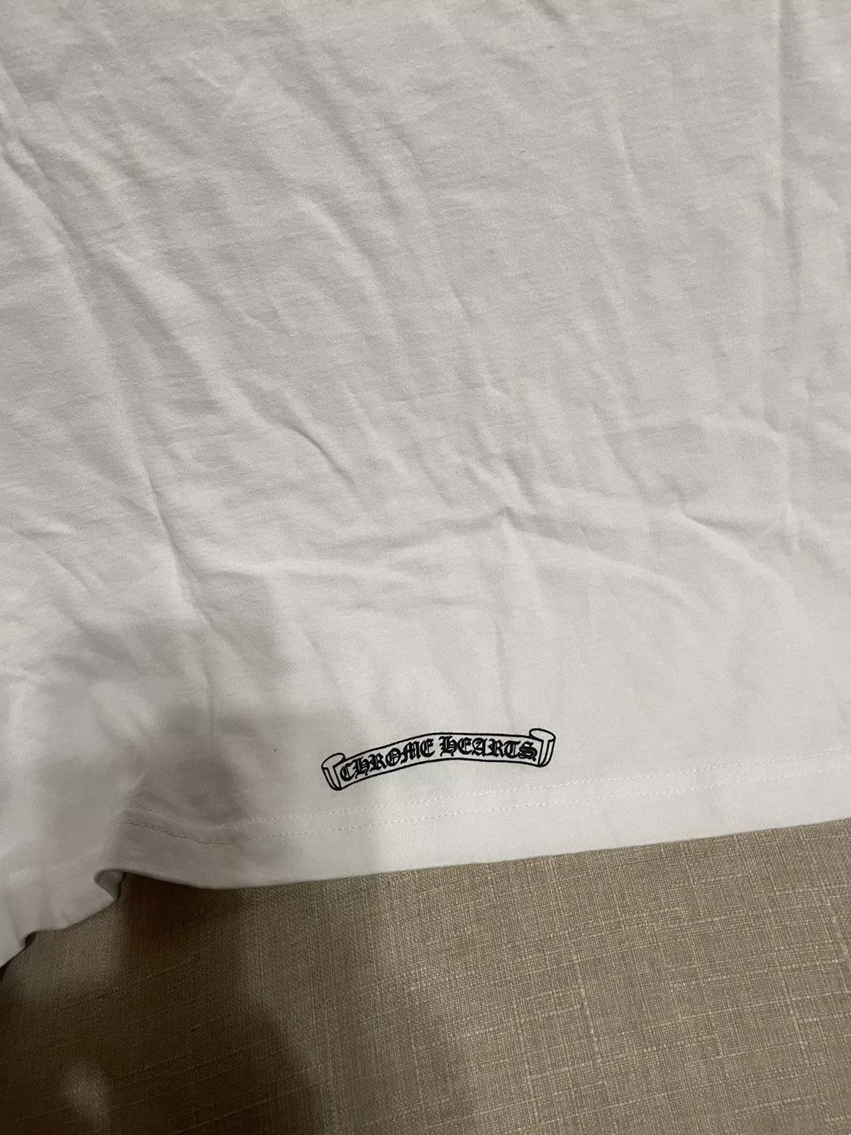 Chrome Hearts Short Sleeve T Shirts Chrome hearts White