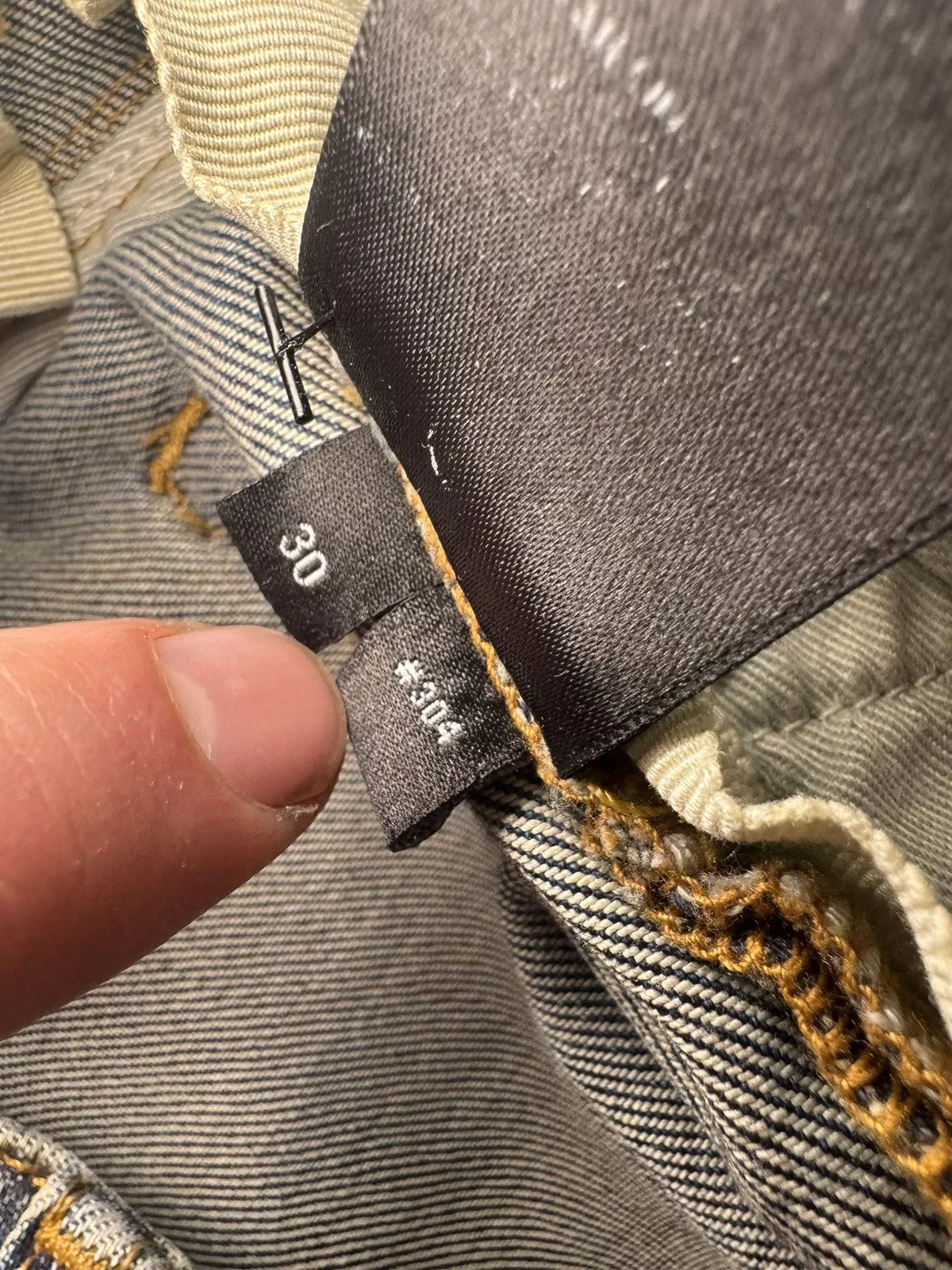 Amiri Denim Amiri MX1 Blue