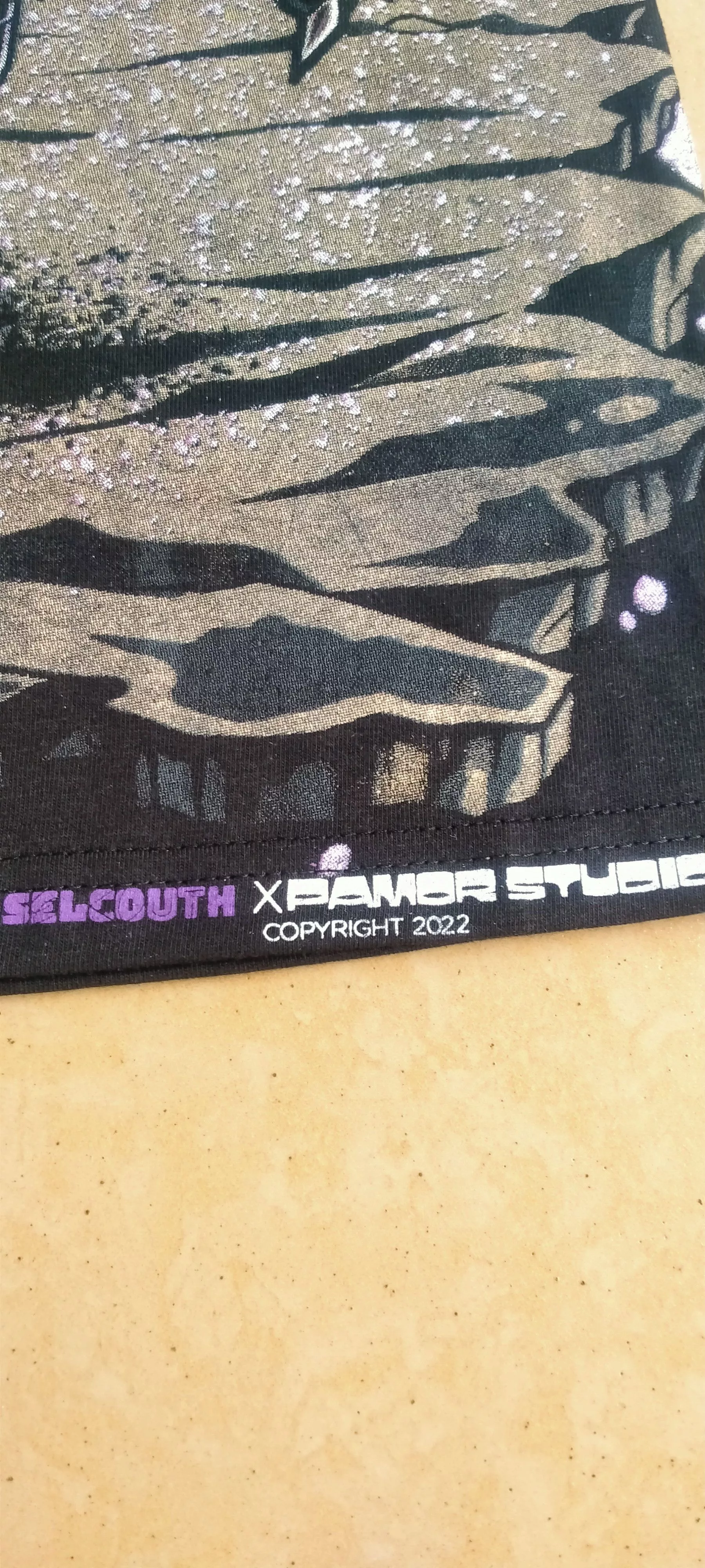 Marvel Comics Short Sleeve T Shirts Marvel Comics × Vintage Black panther