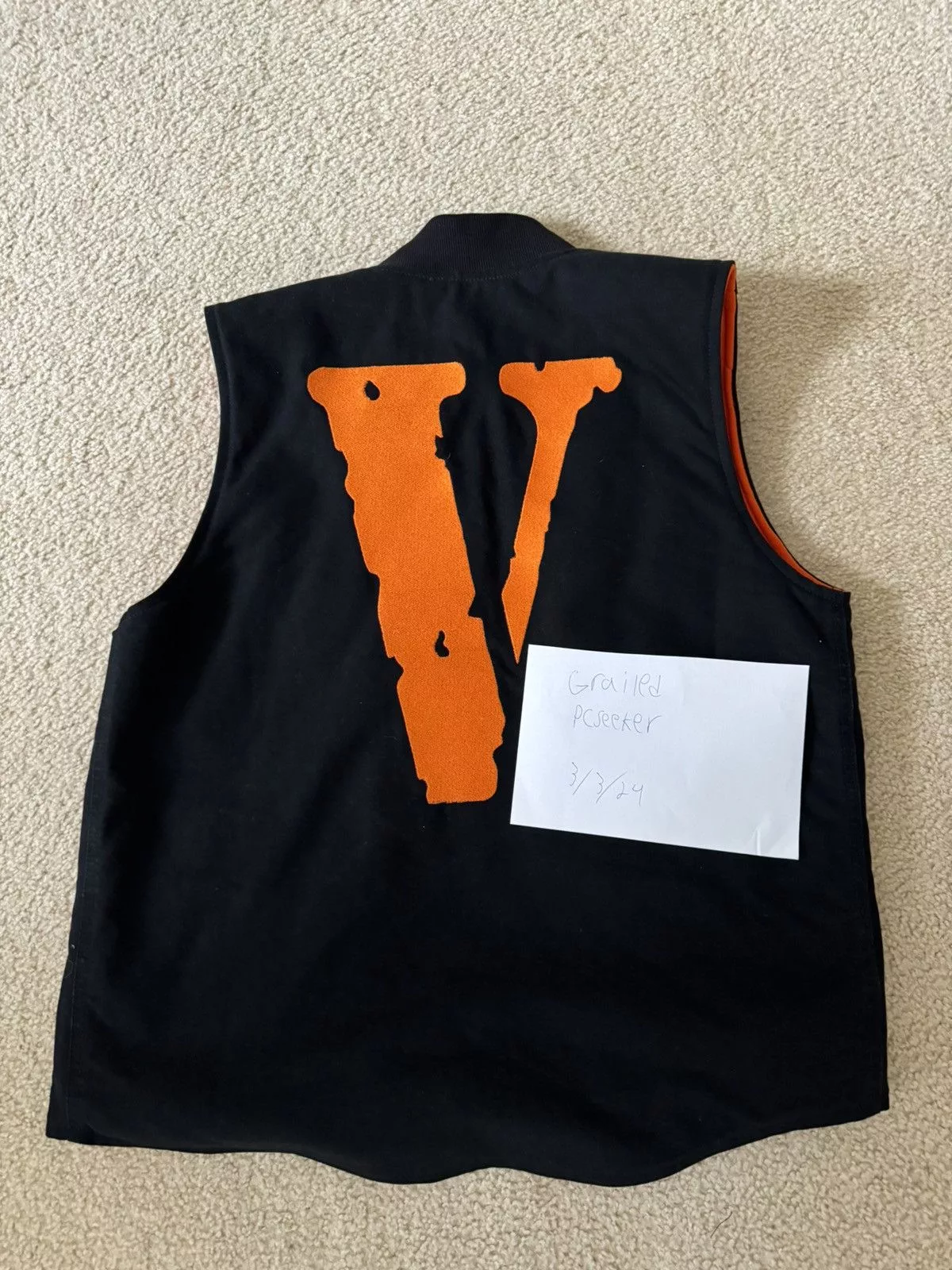 Vlone Vests RAREST VLONE VEST Black