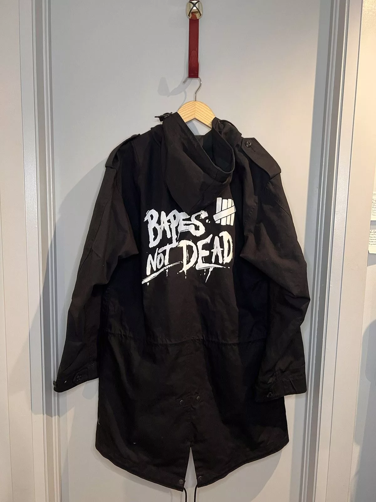 Bape Light Jackets Bape × Undefeated Bape x Undefeated M-51 Jacket Black