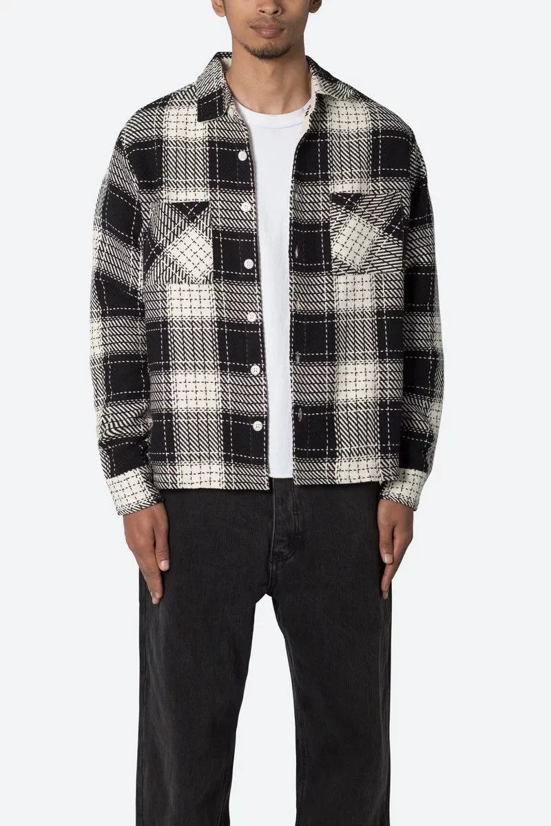 MNML Shirts Button Ups Mnml flannel Beige