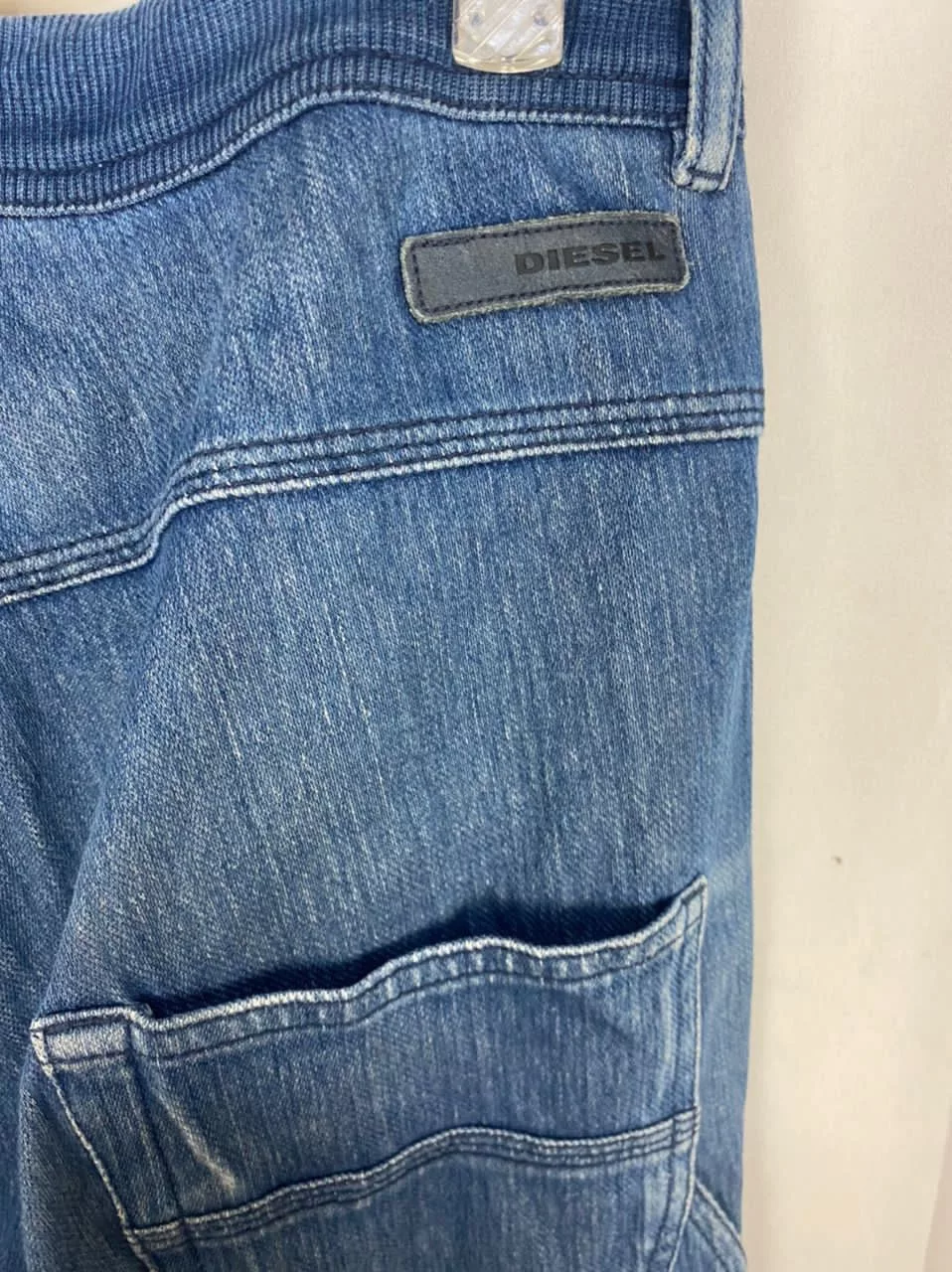 Designer Sweatpants Joggers Designer × Diesel × Other 🔥unisex🔥Diesel patchwork design joggerpants size 26-33 Blue
