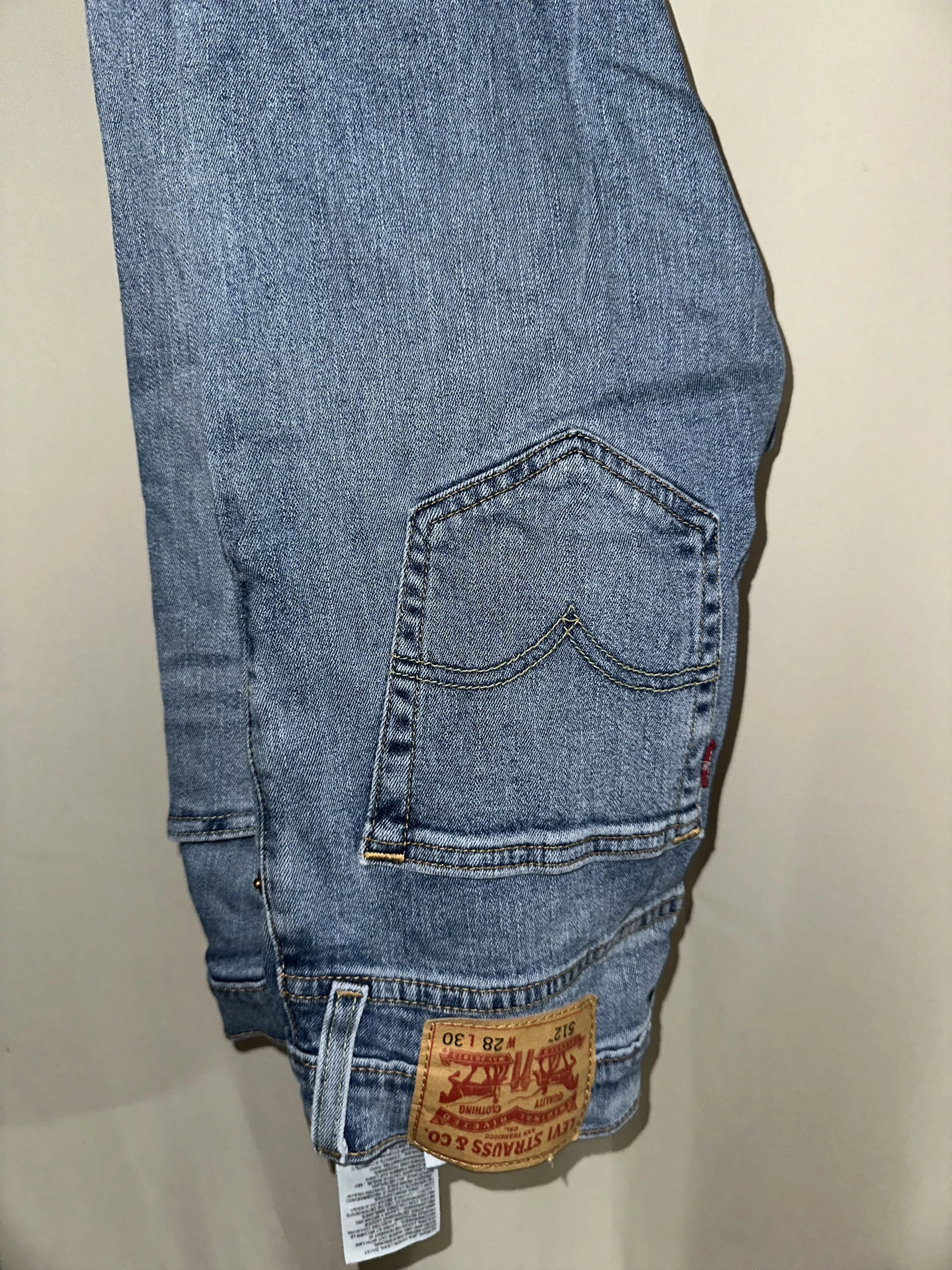 Levi's Denim Levi's 512 light blue jeans w28L30