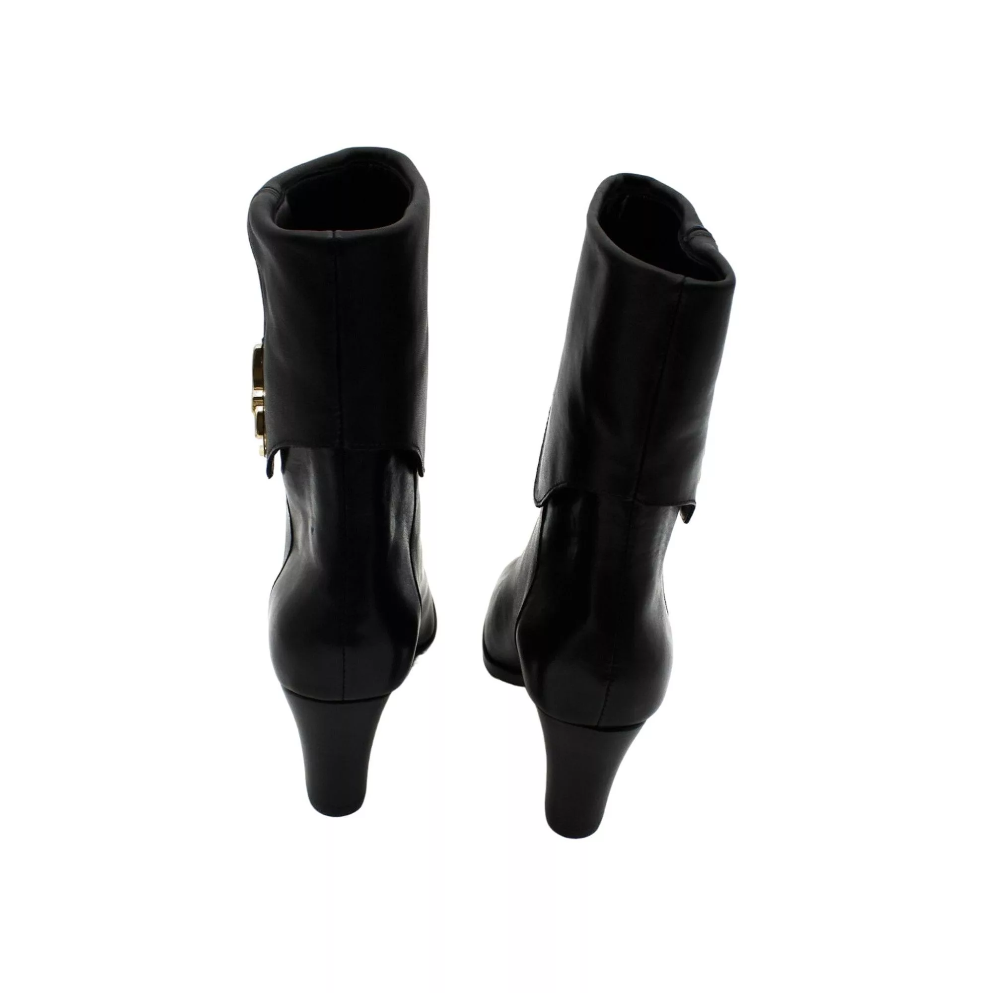 Other Boots Other Arezzo Womans Heeled Boots- Black