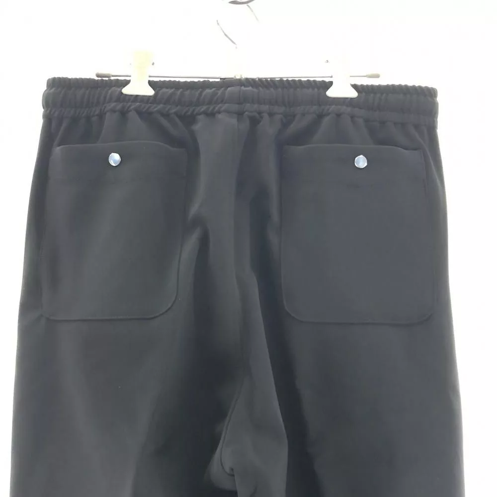 Needles Sweatpants Joggers Needles Sweat Pants Piping Cowboy Logo Polyester Black