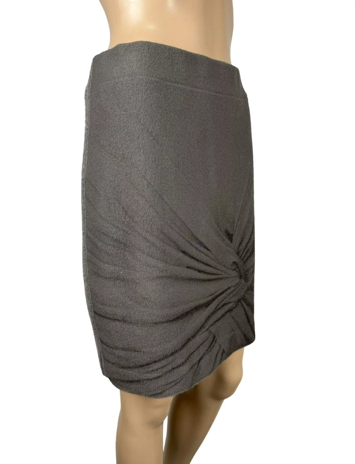 Other Mini Skirts Other Marc Cain Mini Skirt Wool-Cotton Knit Structured size 2 Brown
