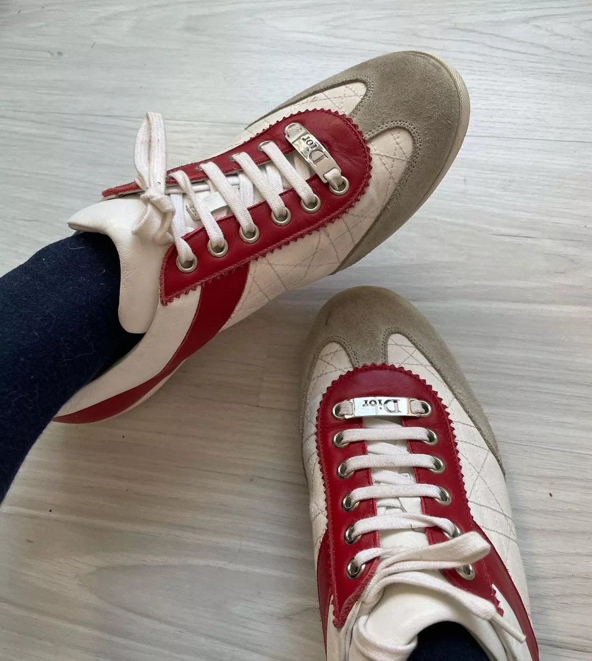 Dior Low Top Sneakers Dior shoes White