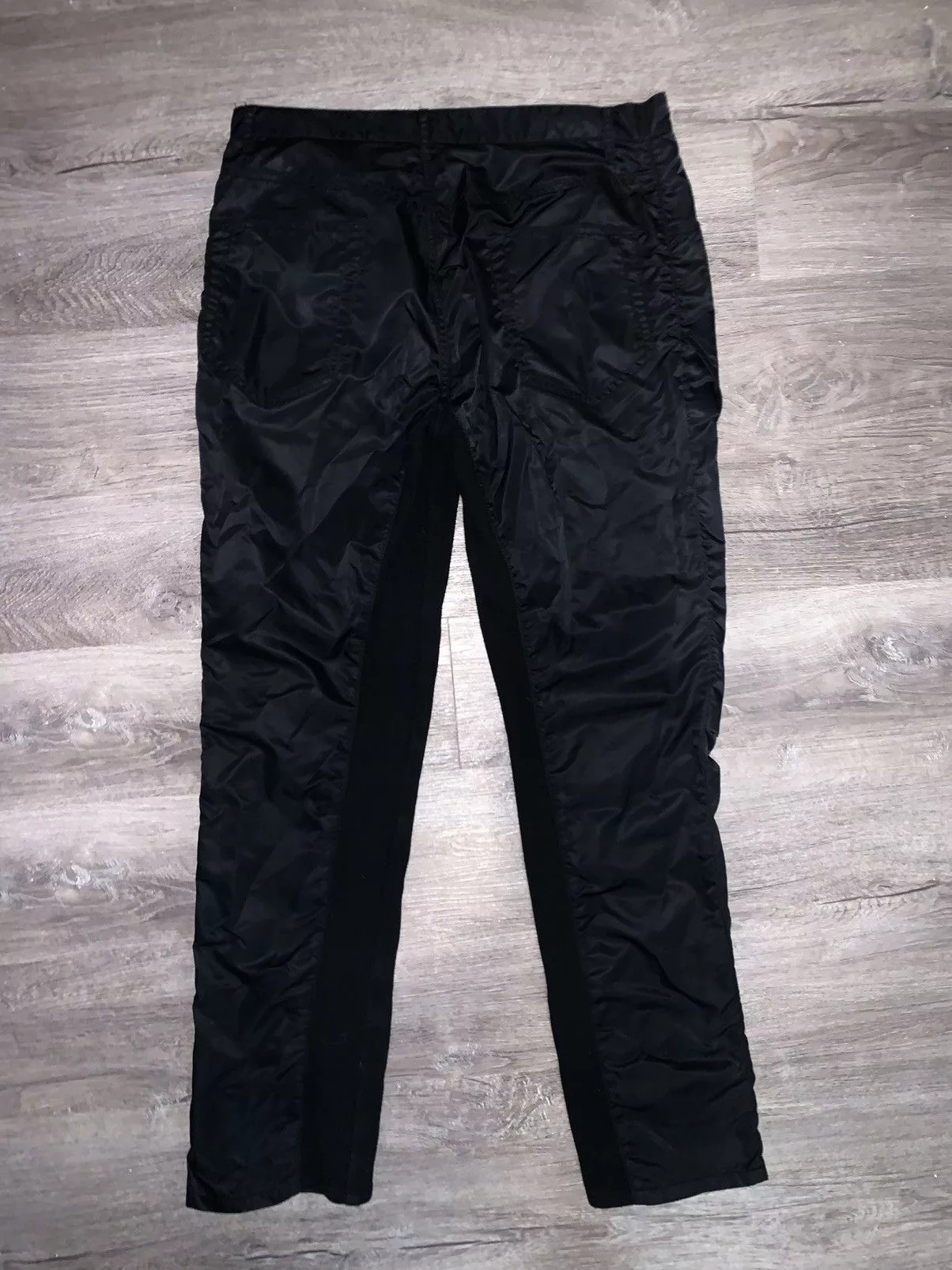 Helmut Lang Casual Pants Helmut Lang Nylon Inside Out Pant Black