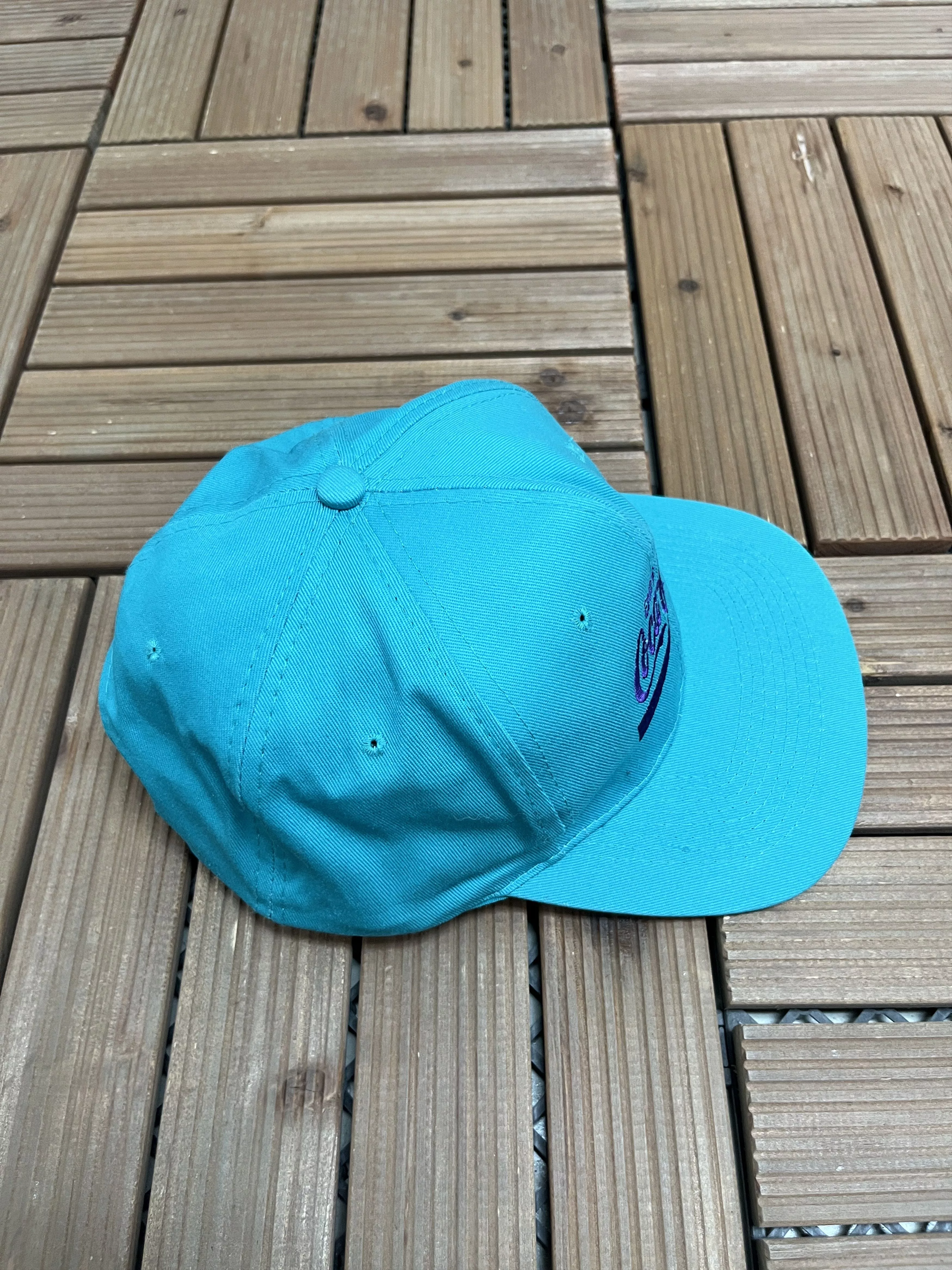 Vintage Hats Coca-Cola Embroidered Vintage Snap Back Hat Blue