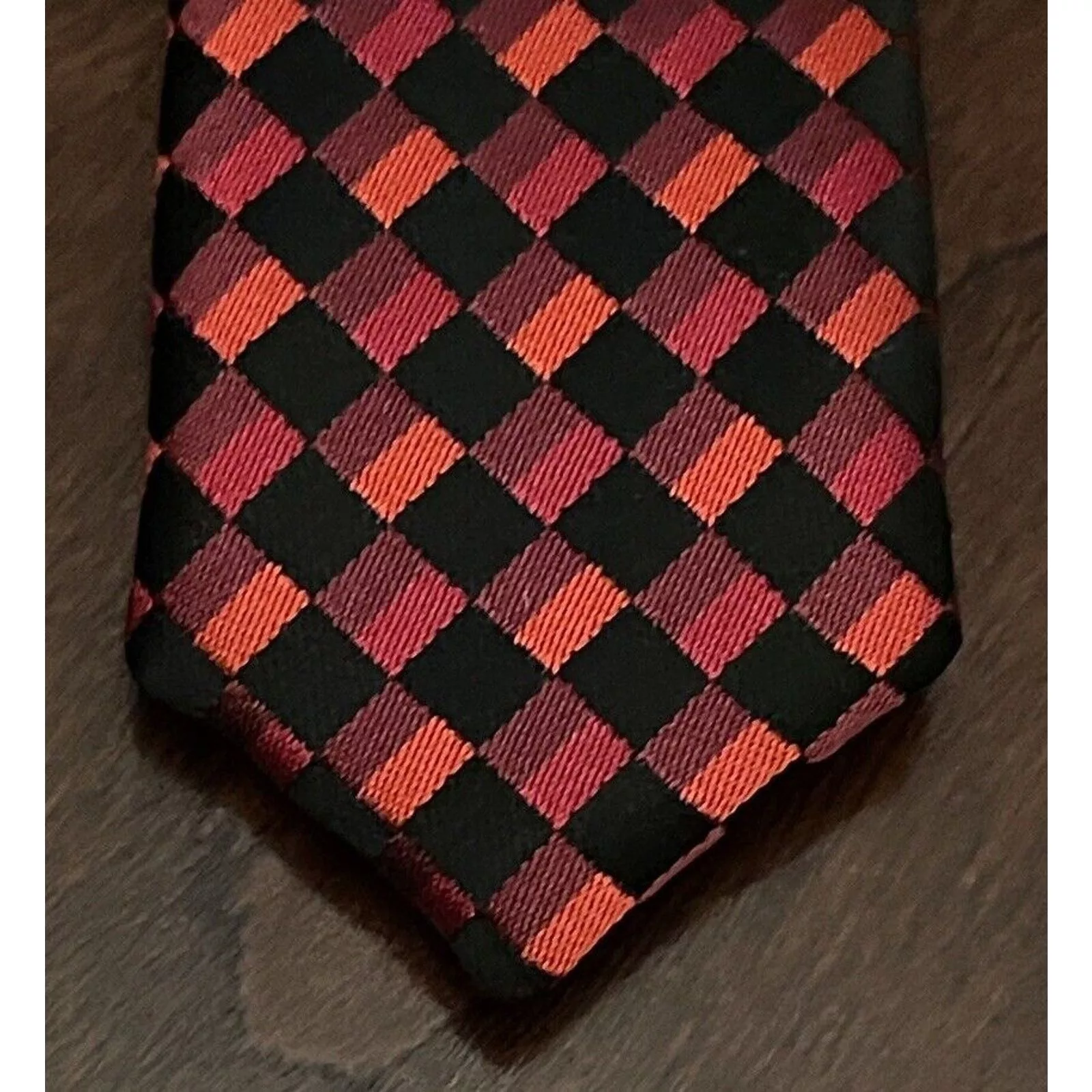 Alfani Ties Pocketsquares Alfani 100% Polyester Men’s Neck Tie Made In China Multi