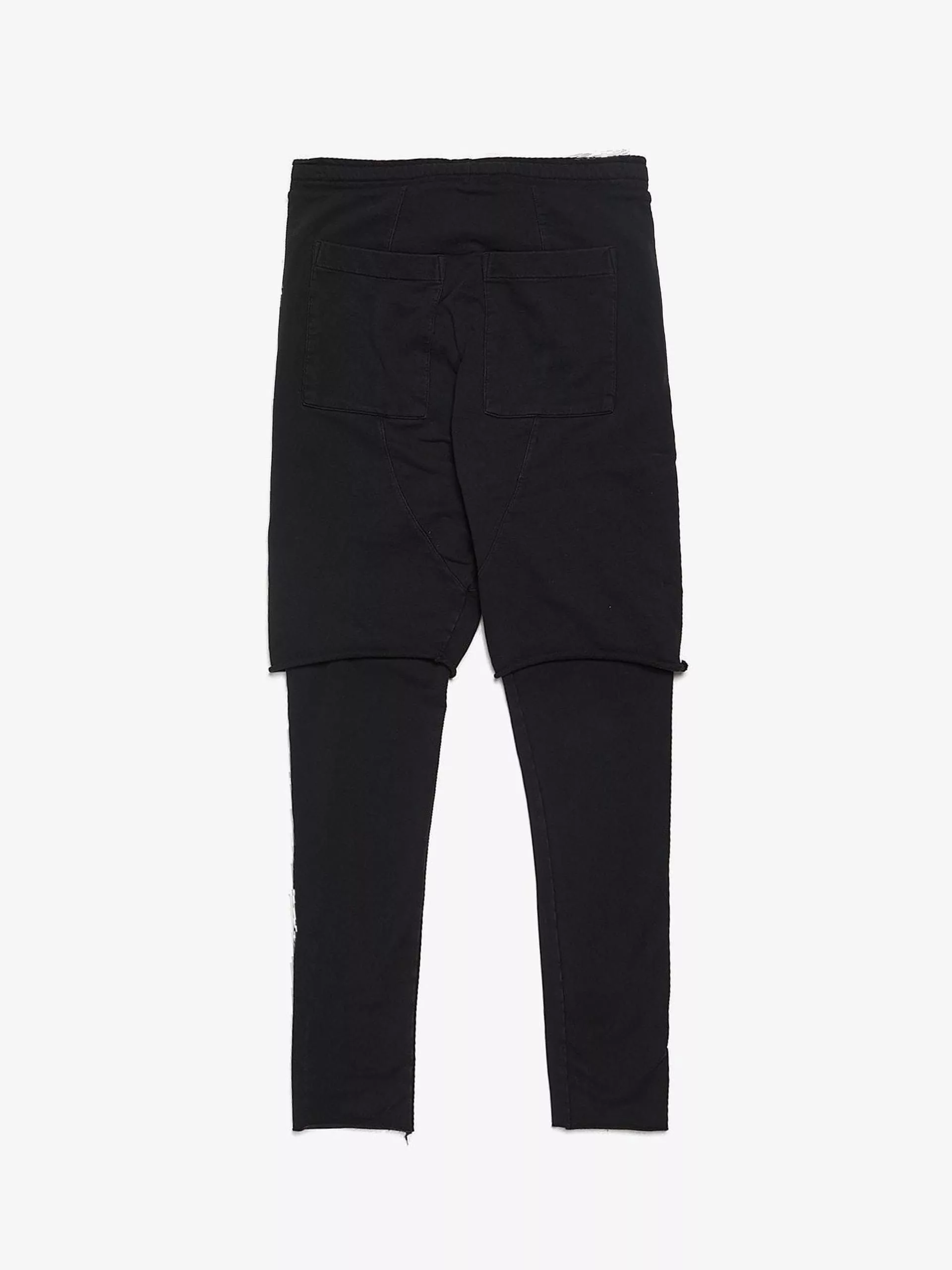 Thom Krom Casual Pants Thom Krom Black Double Sweatpants
