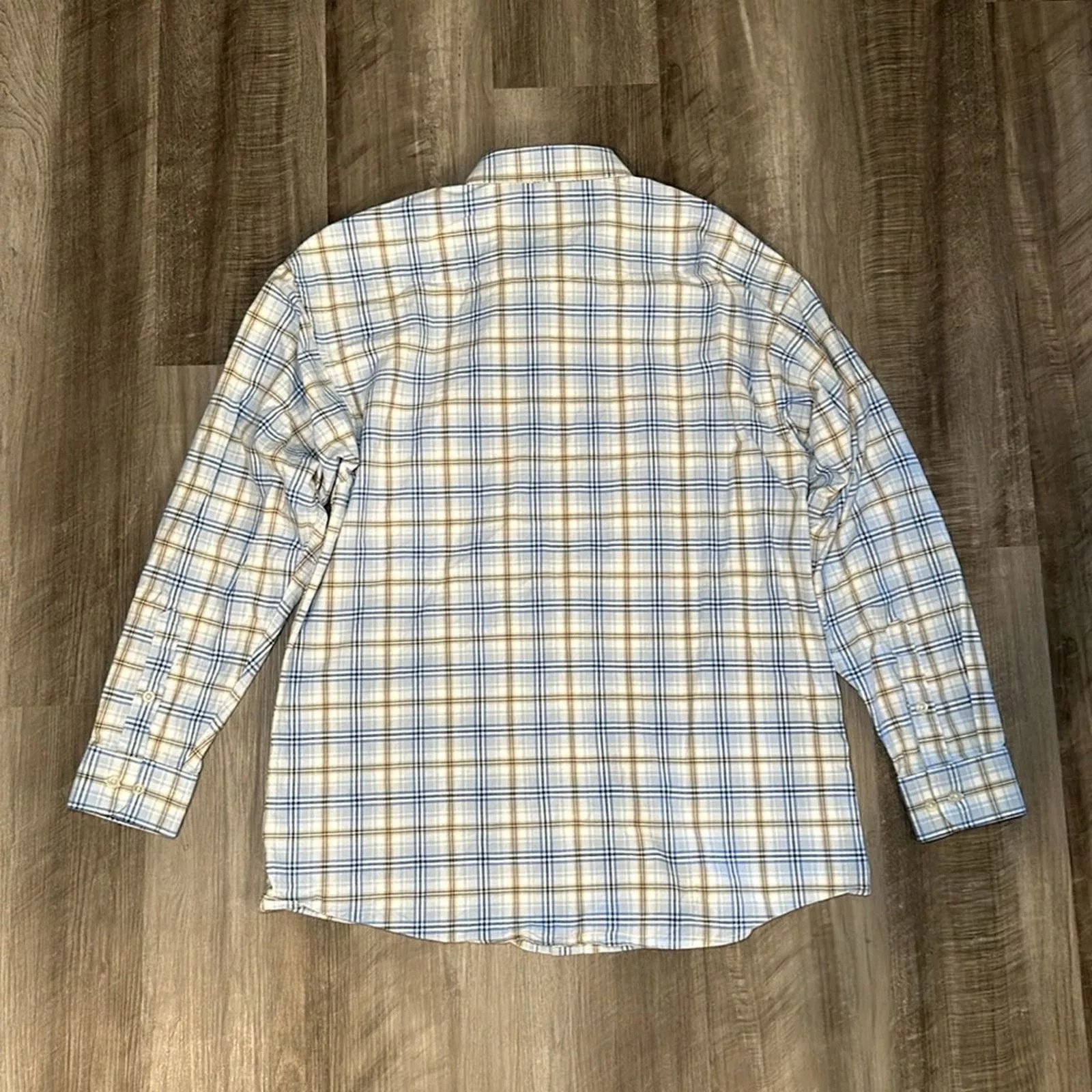 Panhandle Slim Shirts Button Ups Panhandle Slim Long Sleeve Button Down - Large Blue