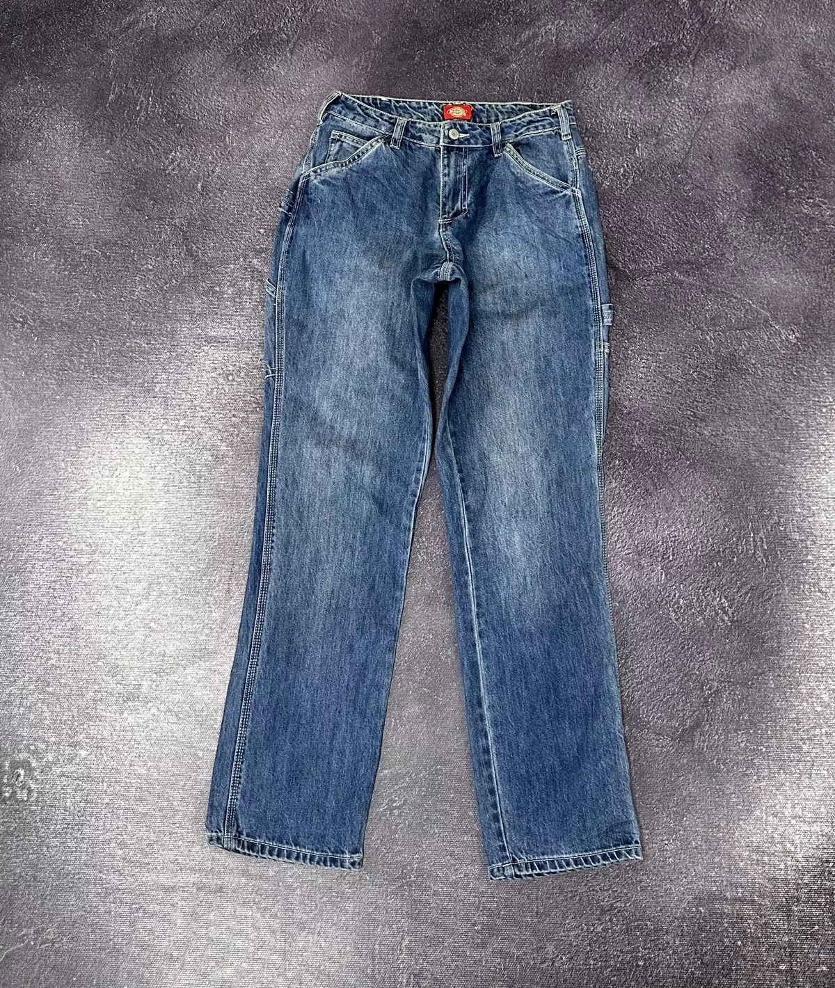 Dickies Denim Vintage Dickies Y2K Blue Work Hype Slim Jeans Streetwear