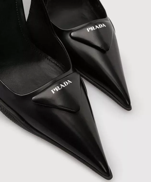 Prada Heels Prada o1la1rc1a0724 Heeled Pump in Black