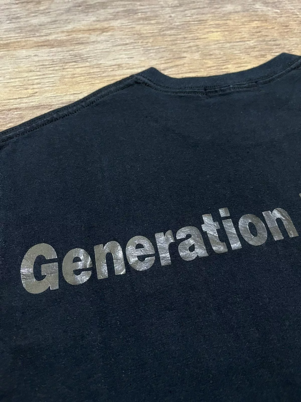 Jun Takahashi Short Sleeve T Shirts Jun Takahashi × Undercover Undercover Generation Fuck You Tee 2000s Black