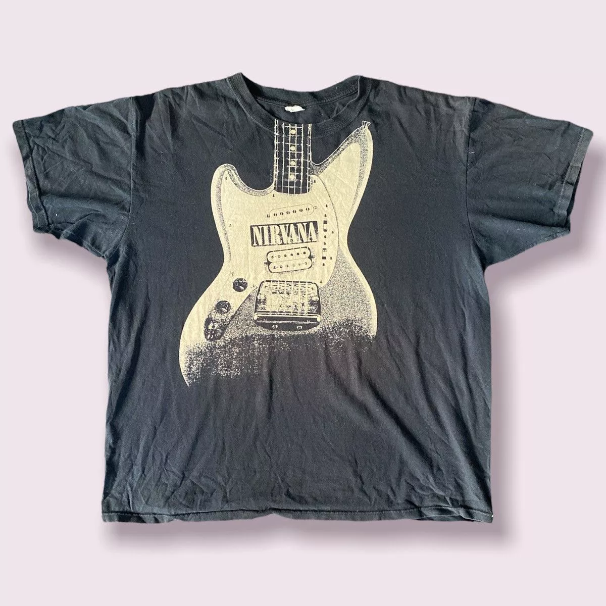 Nirvana Short Sleeve T Shirts Nirvana × Vintage Vintage 2005 Nirvana Tee Black