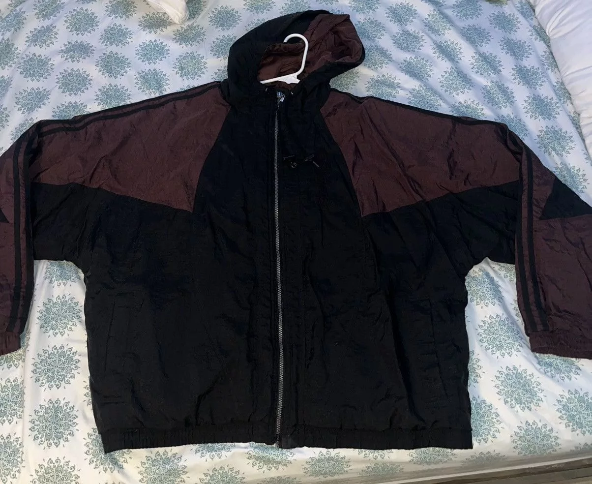 Adidas Heavy Coats Vintage Adidas Puffer Black
