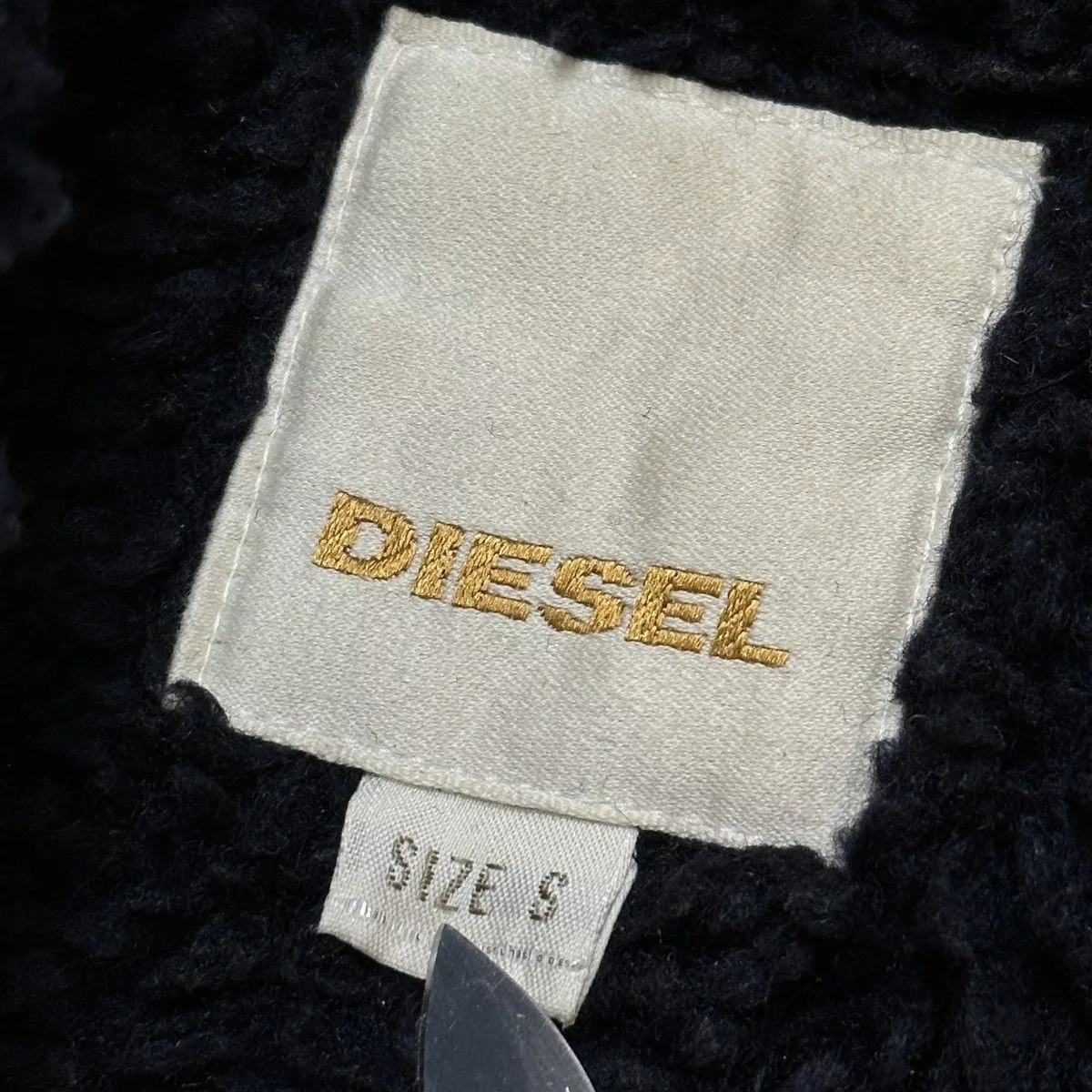 Designer Jackets Designer × Diesel Diesel avant-garde wool jacket y2k Multi
