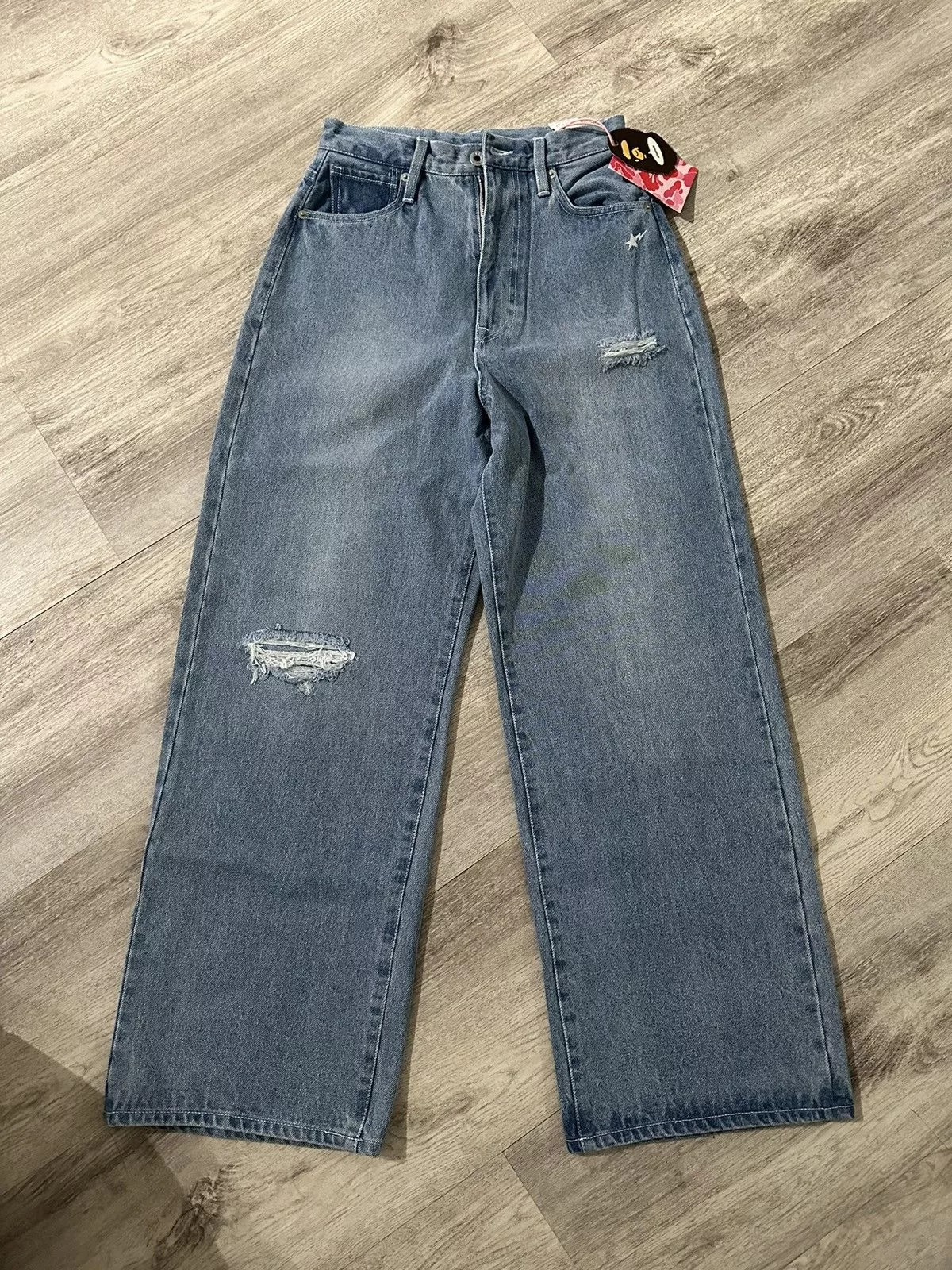 Women’s Blue Bape Jeans