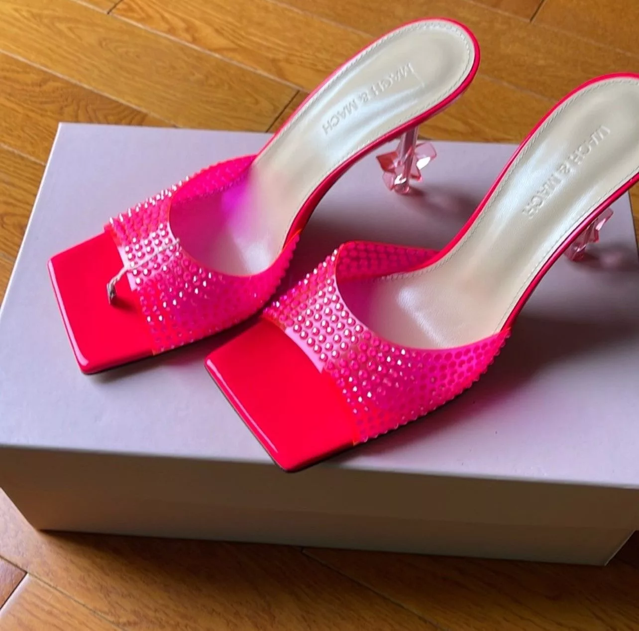 MACH & MACH Sandals MACH & MACH s. 9 Pink