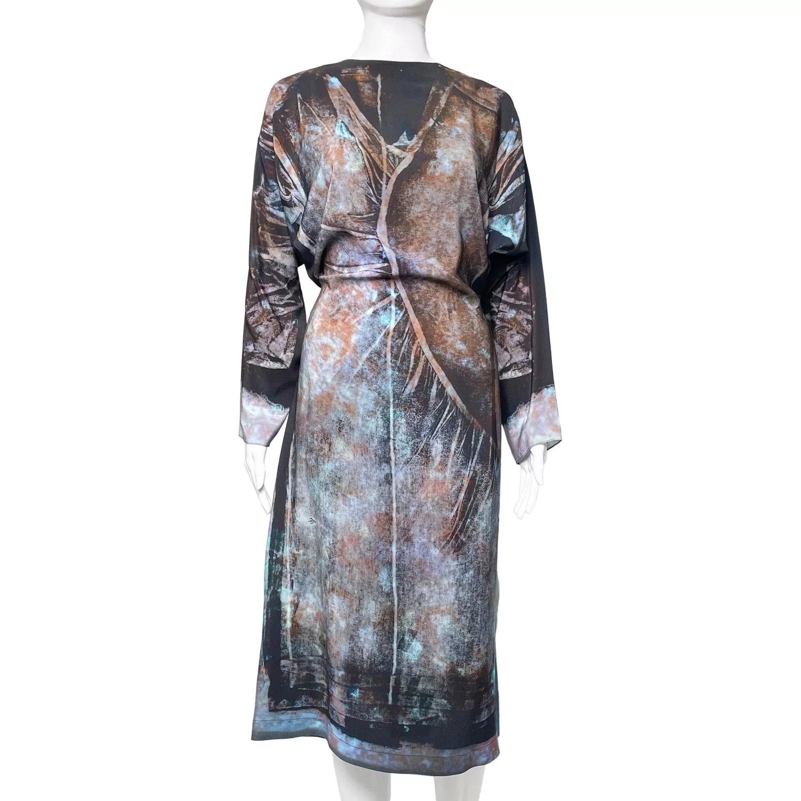 Other Midi Dresses Other Long Silk Dress Multi