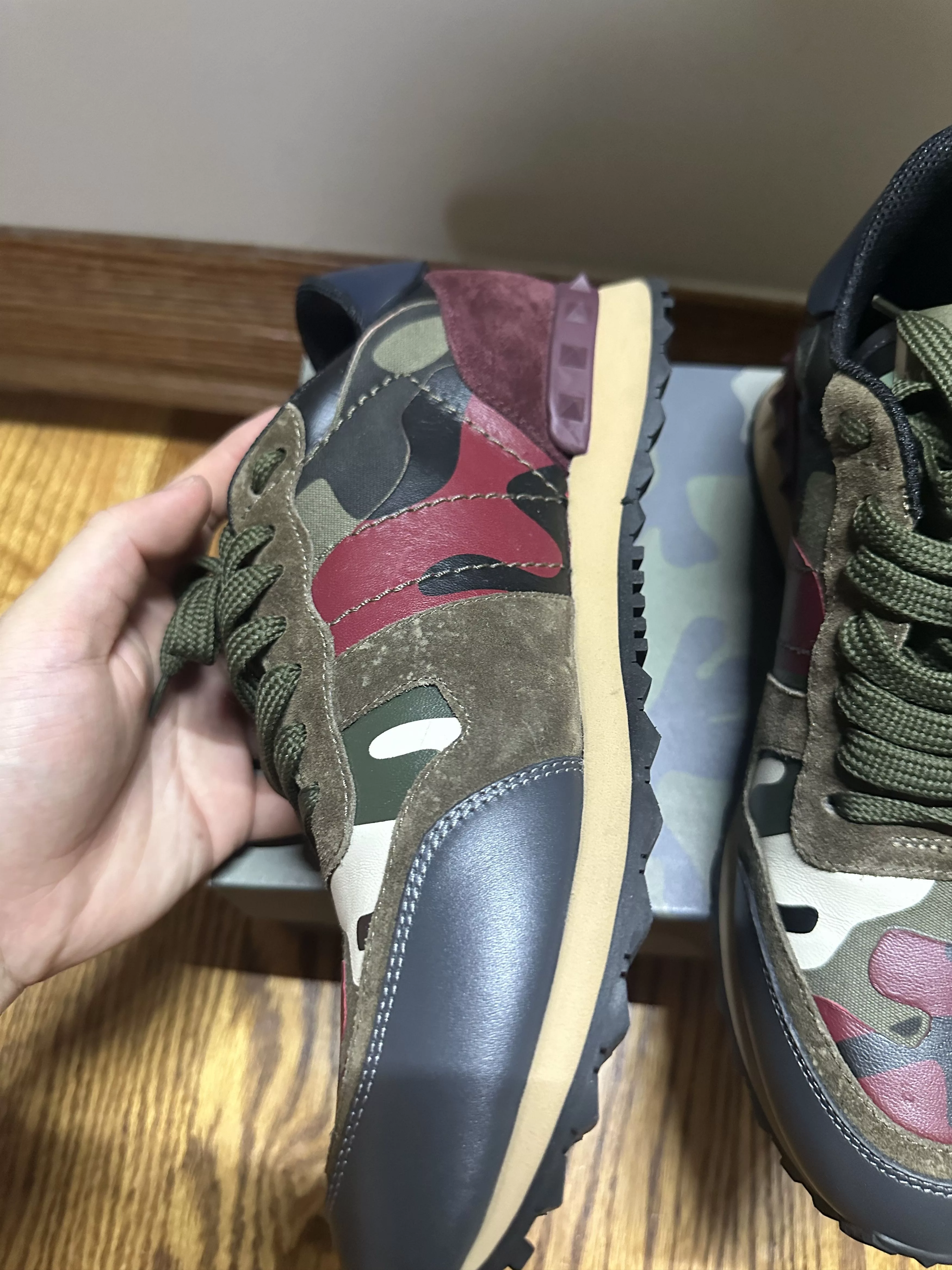 Valentino Low Top Sneakers Valentino Rockrunner Multi