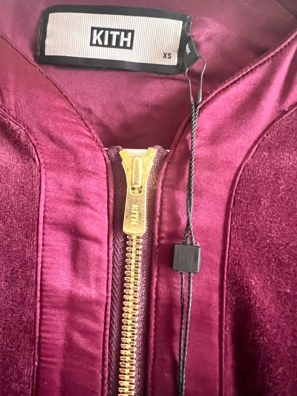Kith Light Jackets Kith Lidl Velour Baseball Jersey XS Red