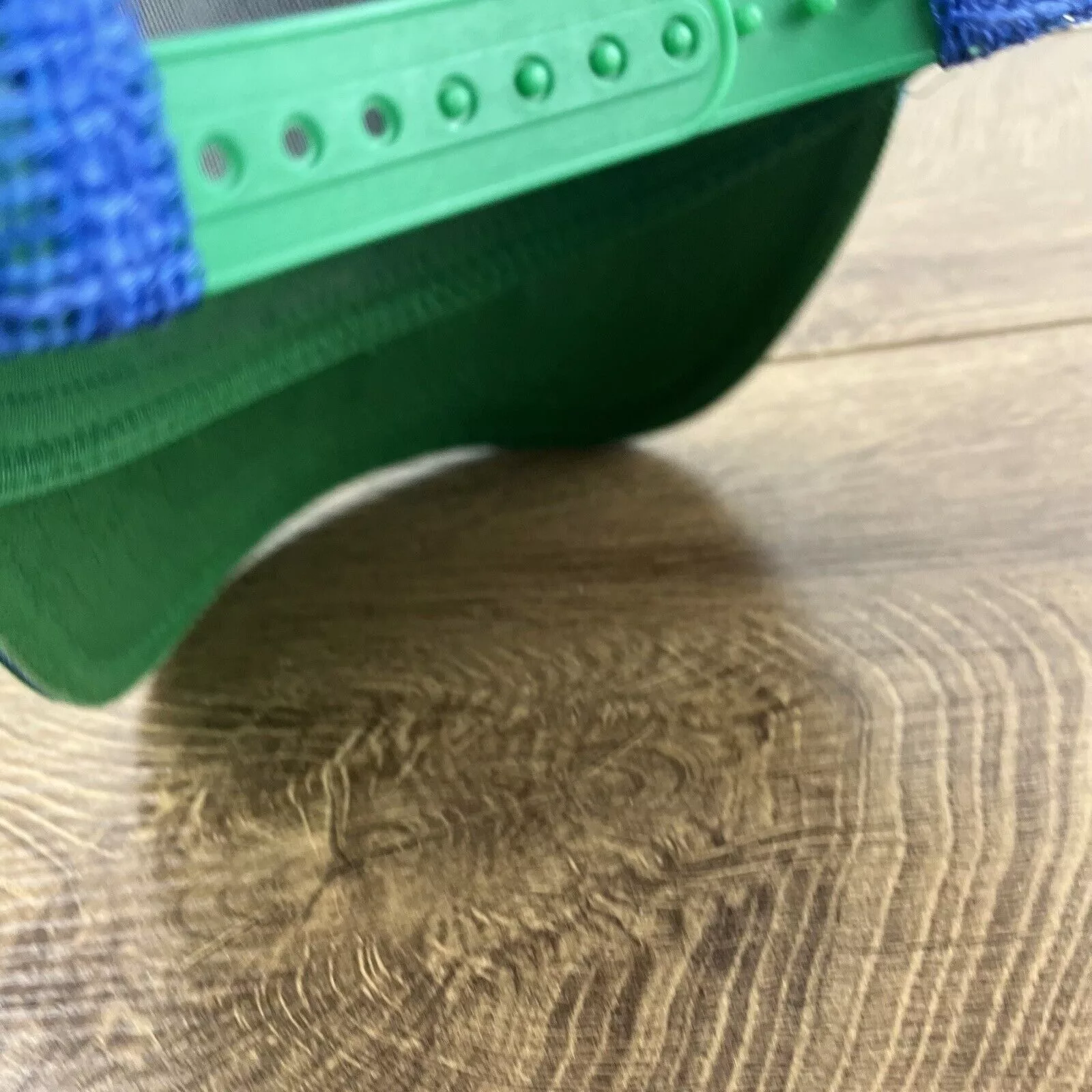 Other Hats Other Farmer Hat Blue Green Yellow Snapback Hat Blue Adjustable Ha