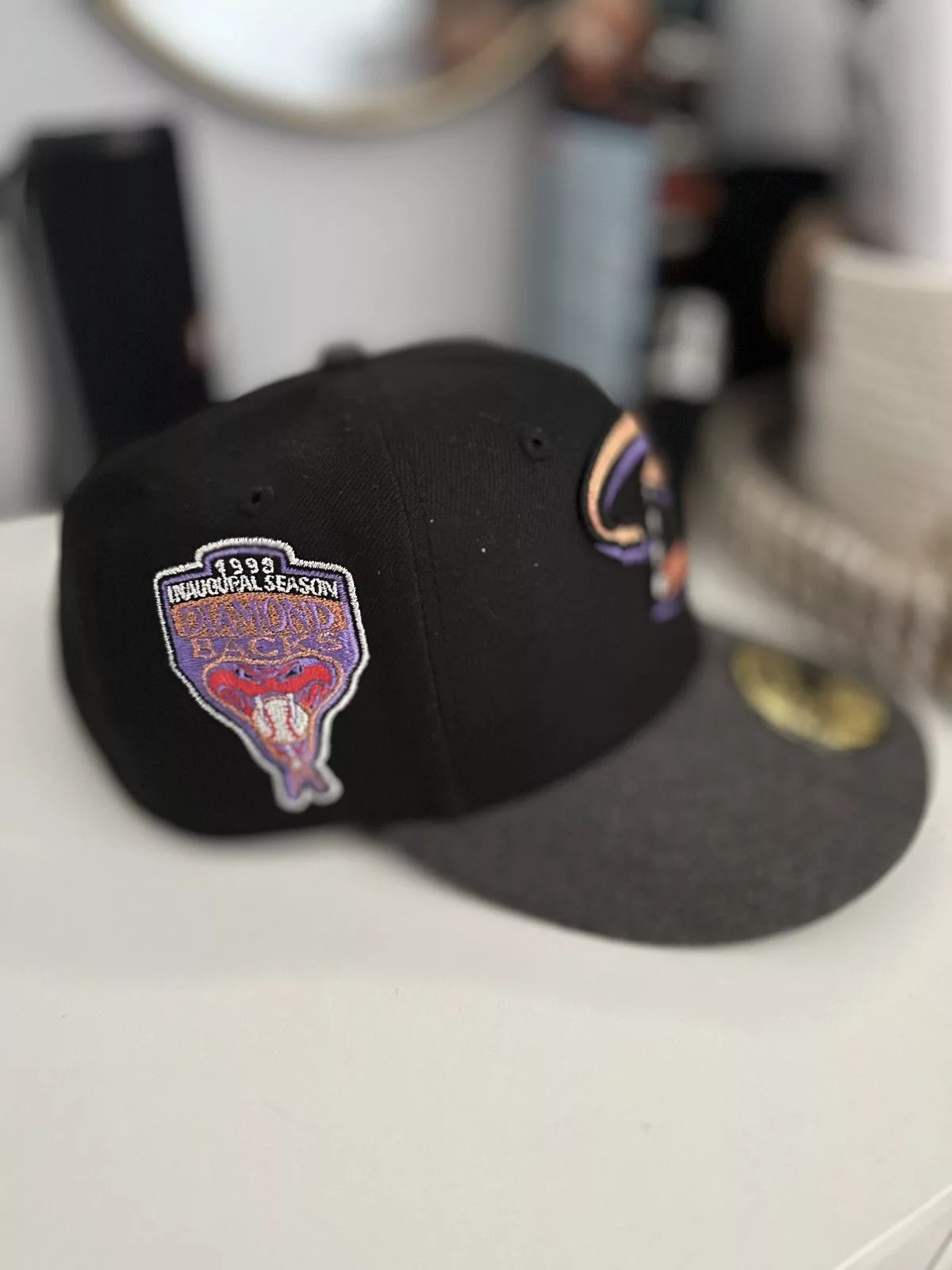 New Era Hats New Era Arizona Diamondbacks fitted hat Black