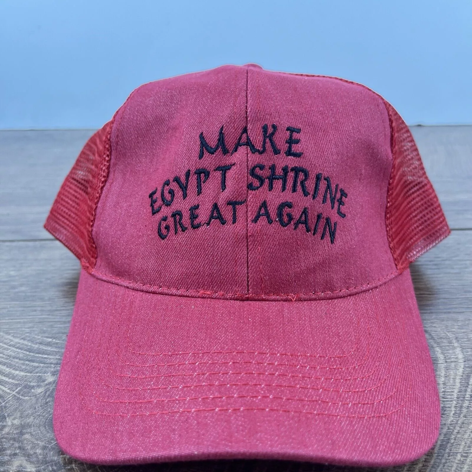 Other Hats Other Make Eygpt Shrine Great Again Hat Red Cap Adjustable Hat Red