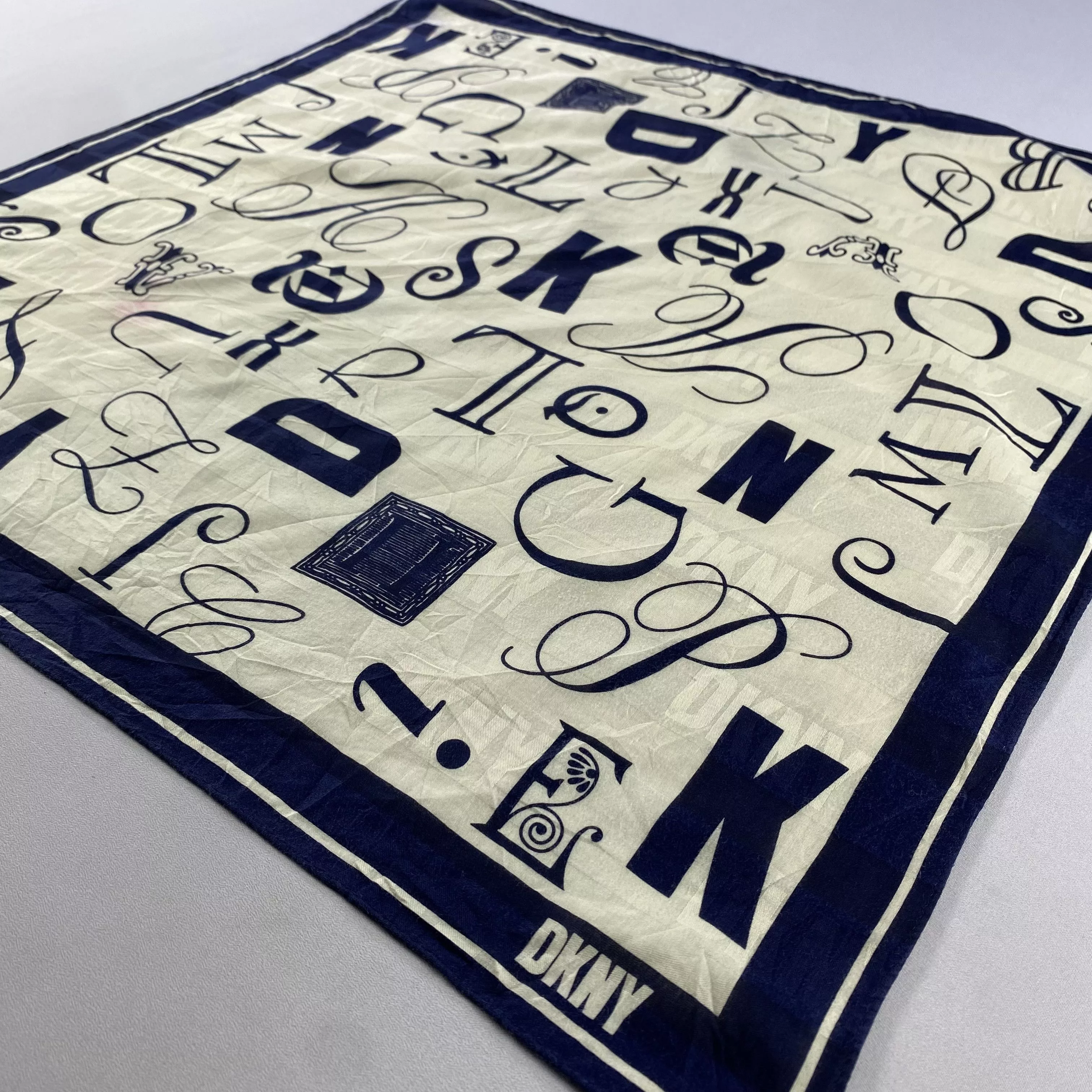 DKNY Ties Pocketsquares DKNY × Vintage DKNY Bandana/ Handkerchief / Neckerchief Multi