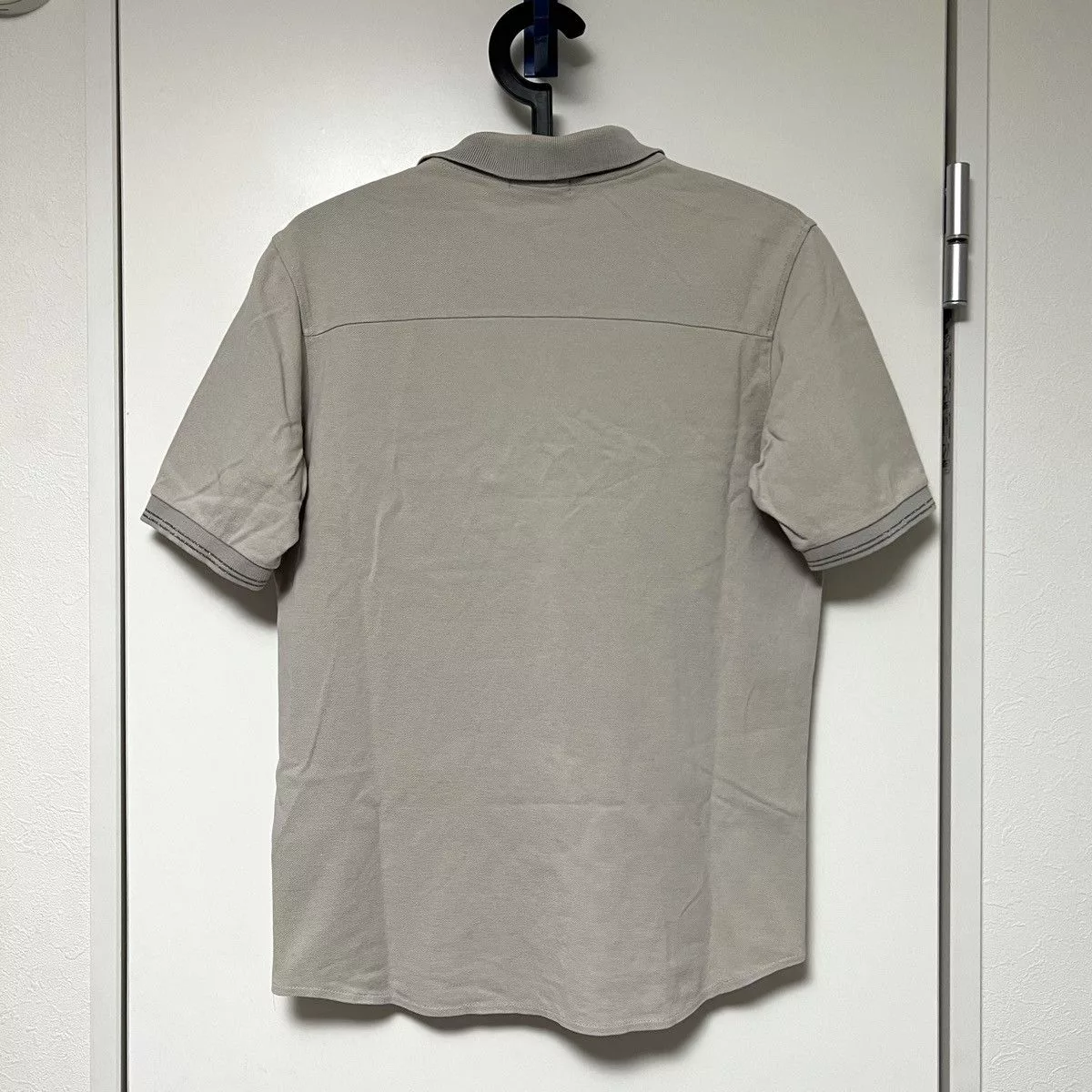 Undercover Polos Undercover SS09 Lightning Bolt Polo Top Beige
