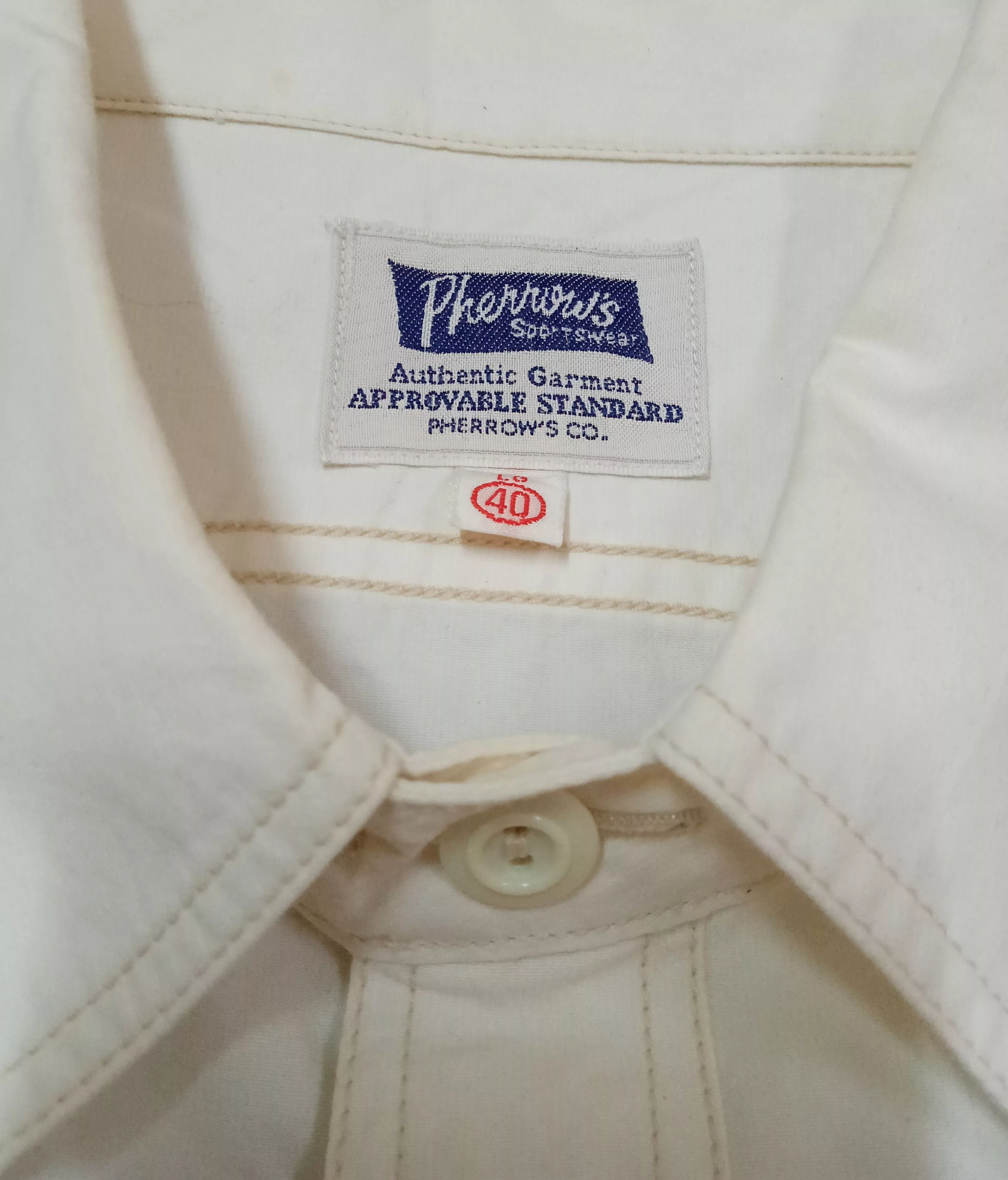 Pherrow's Shirts Button Ups Pherrow's Buttons Up Shirt White