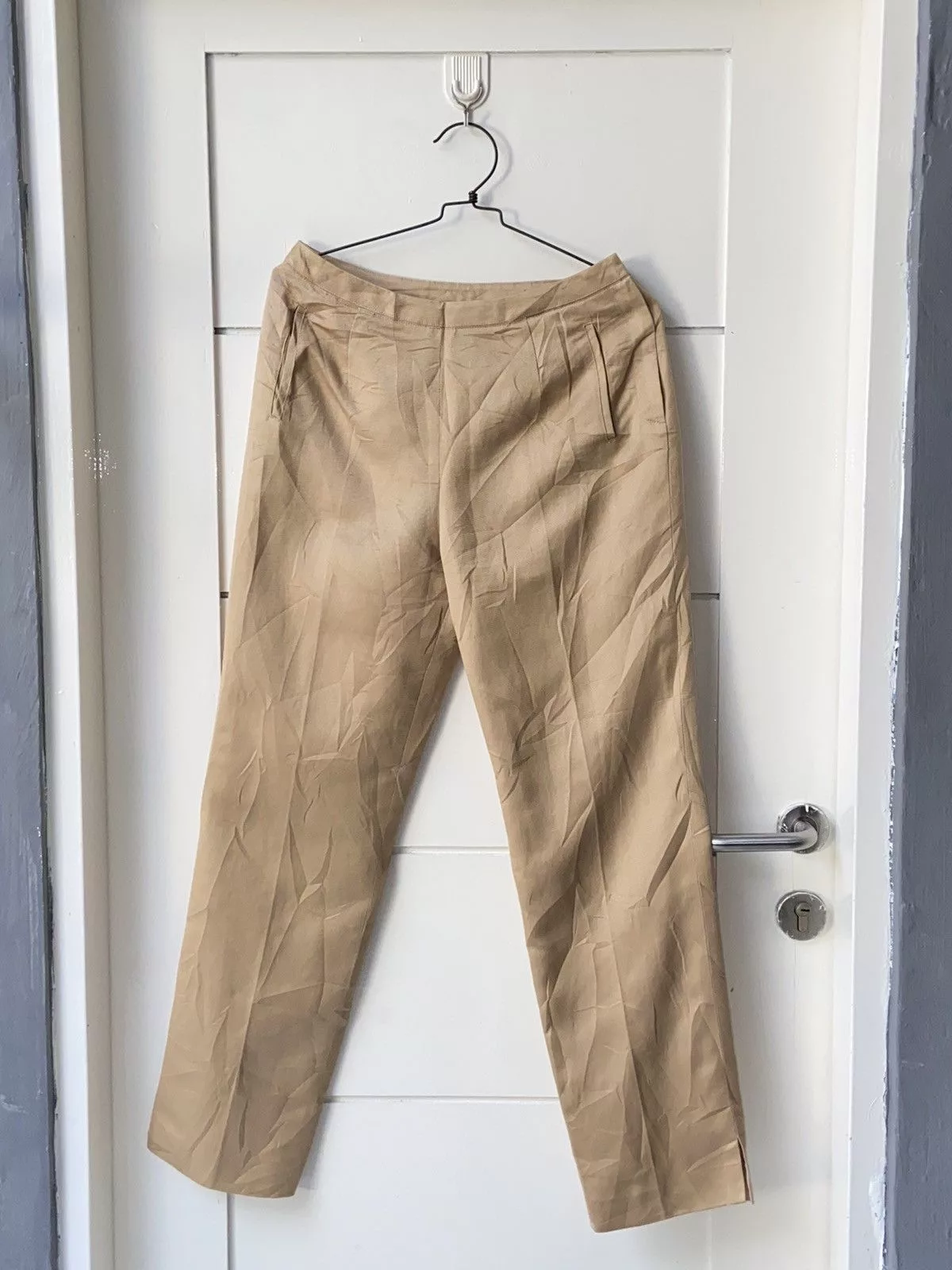 Givenchy Casual Pants GIVENCHY Cream Long Pants White