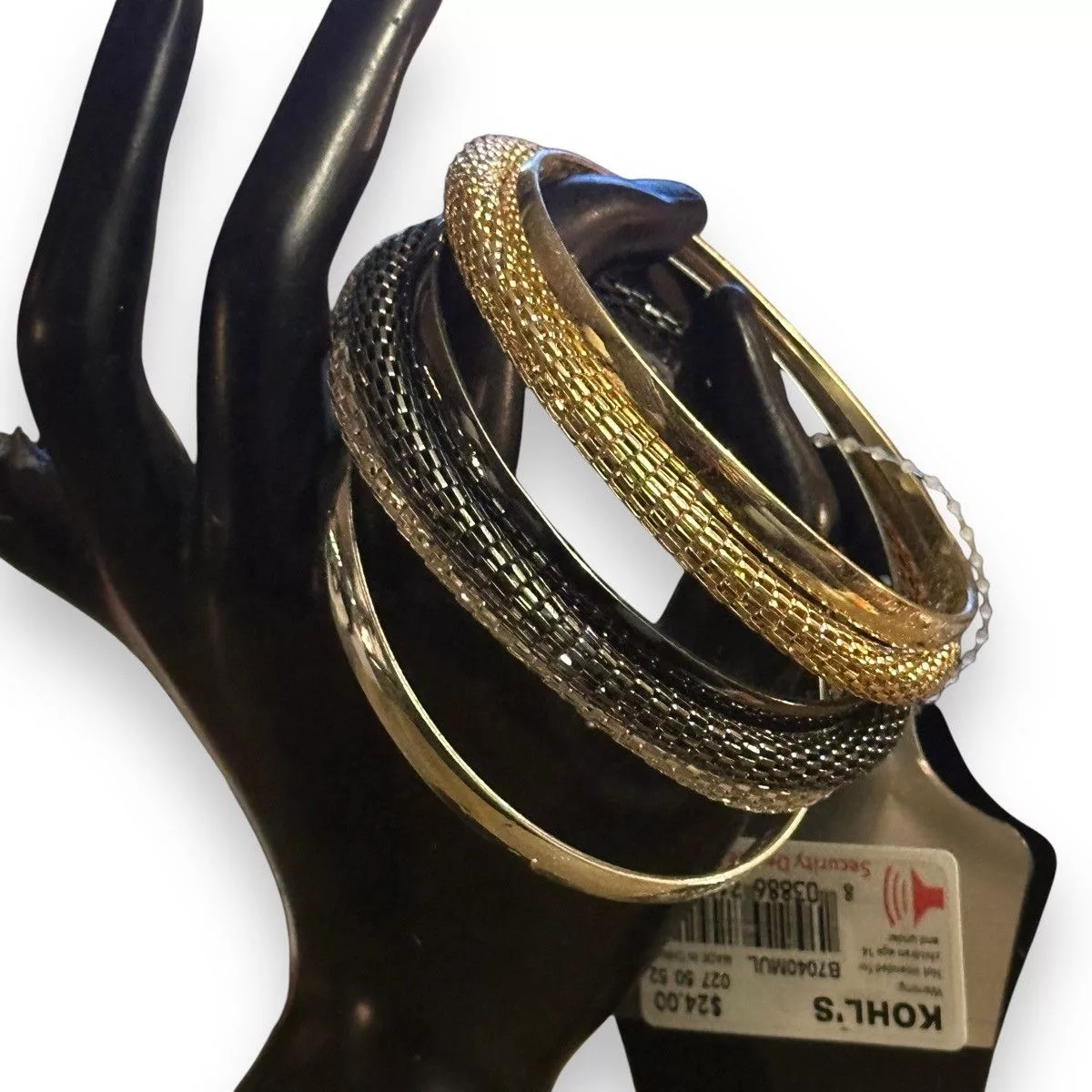 Apt. 9 Bracelets Apt. 9 bangle bracelets set Silver