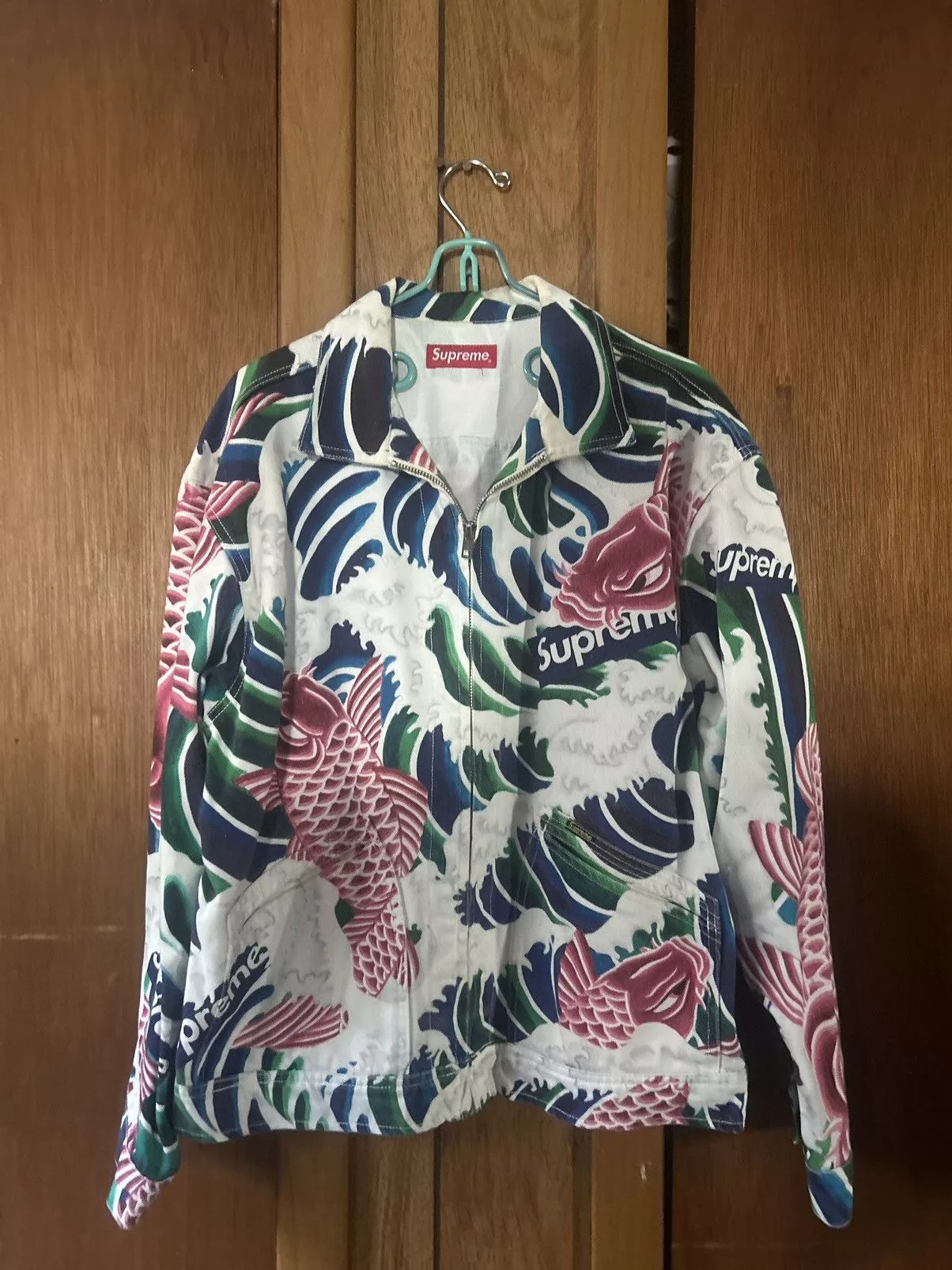 Supreme Light Jackets Supreme Trucker jacket White