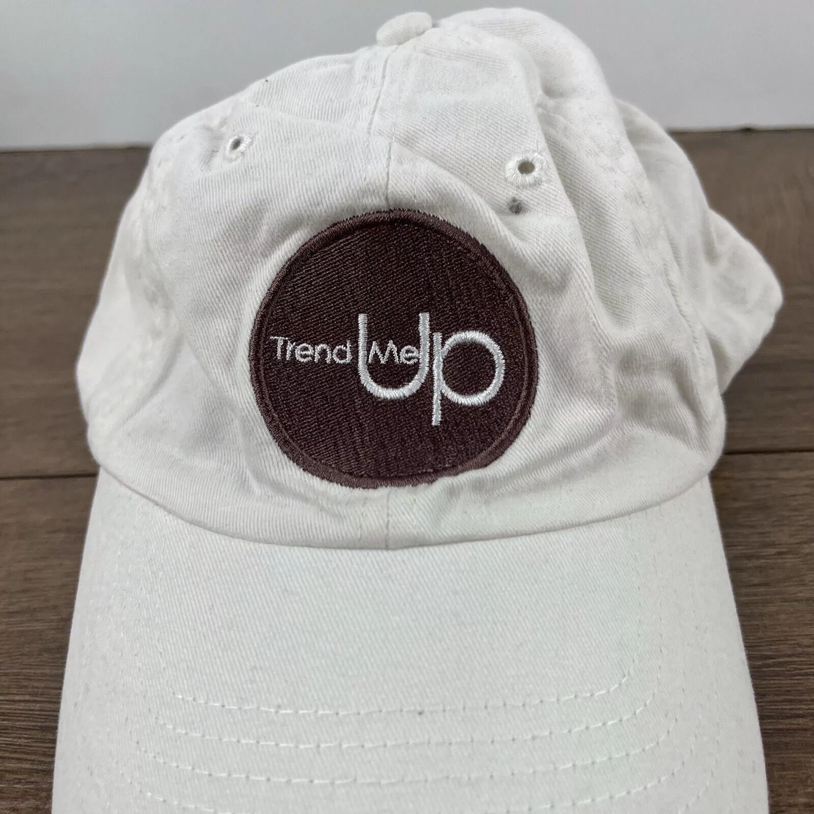 Other Hats Other Trend Me Up Hat White Adjustable Hat White Adult Size Hat