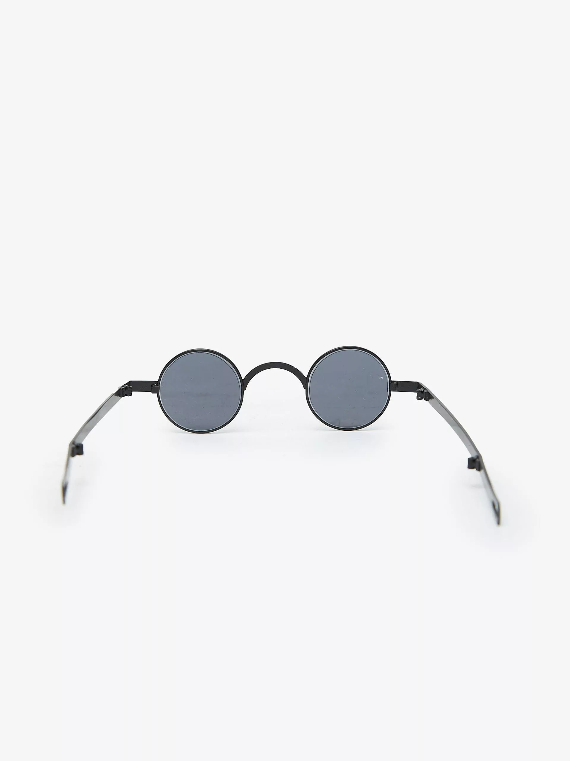 Vintage Glasses Vintage Black Thin Round Sunglasses